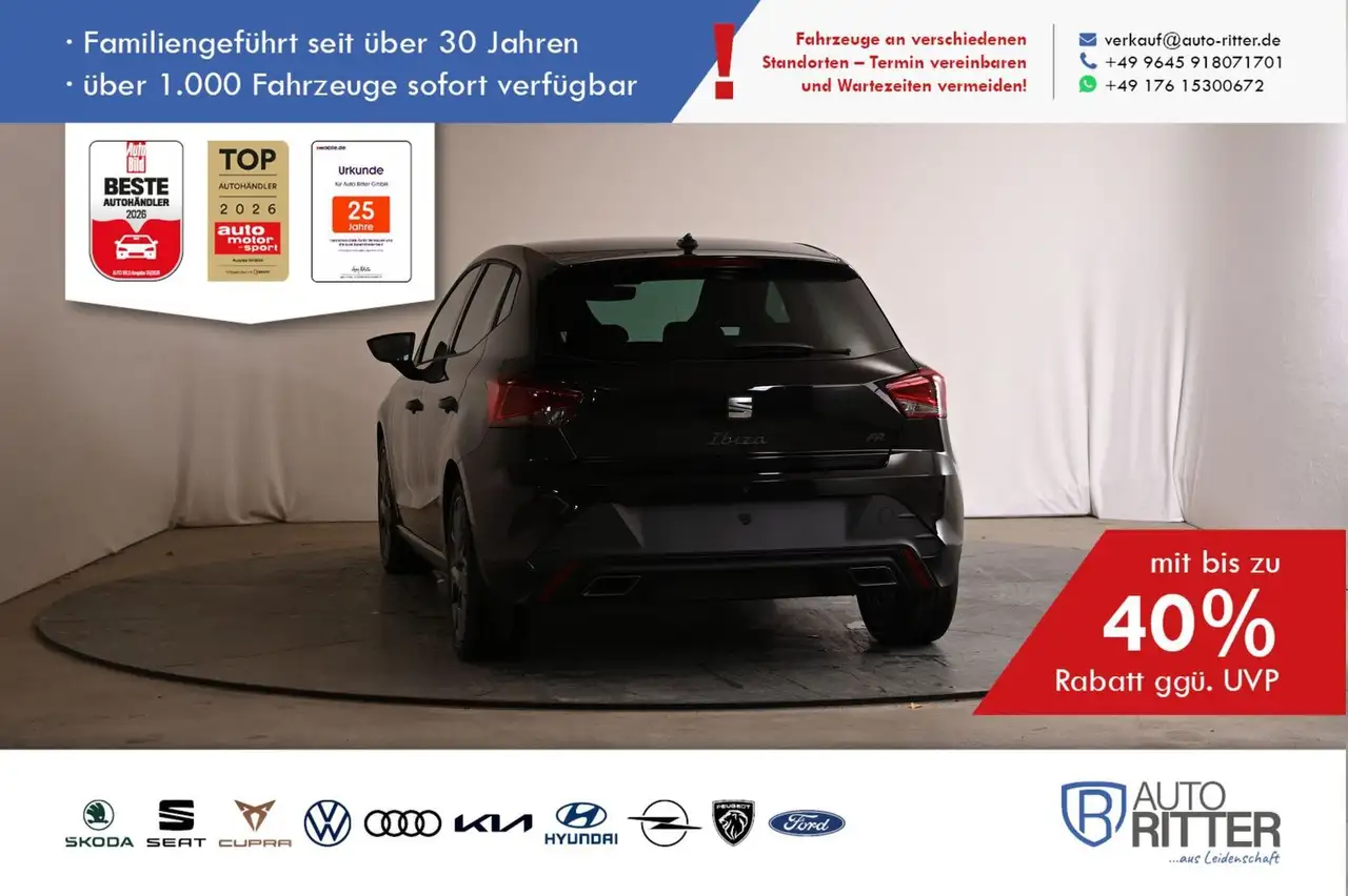 SEAT Ibiza FR ACC|RFK|LED|Navi|Carplay|Klima|PDC|SHZ — photo 1 of 13