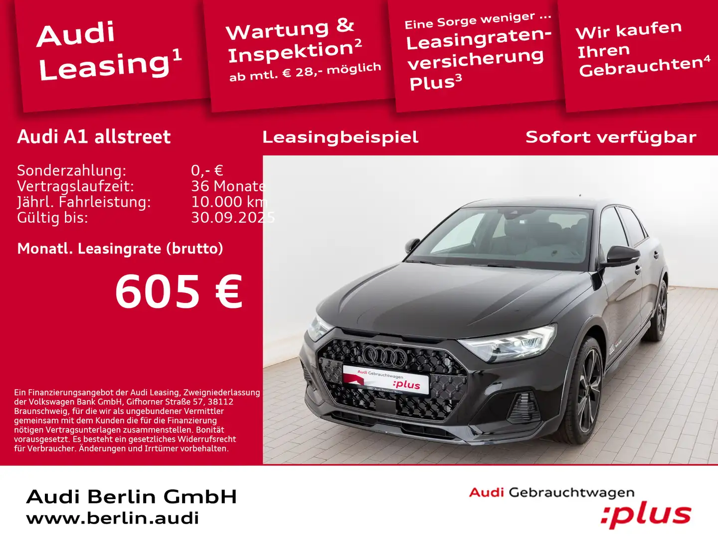 Audi A1 35 TFSI S tr. Schwarz - 1