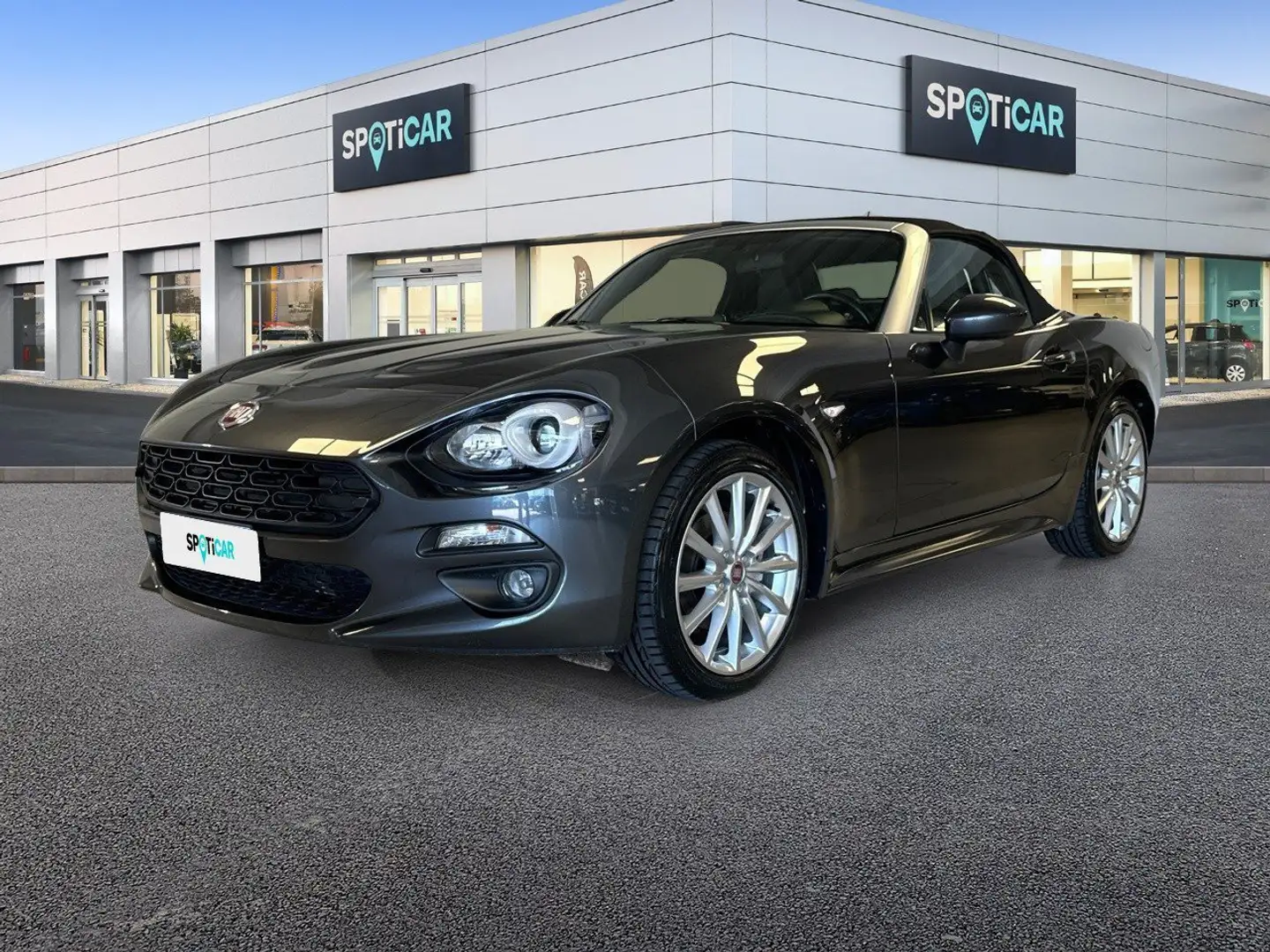 Fiat 124 Spider 1.4 Multi Air 140cv Lusso Gris - 1