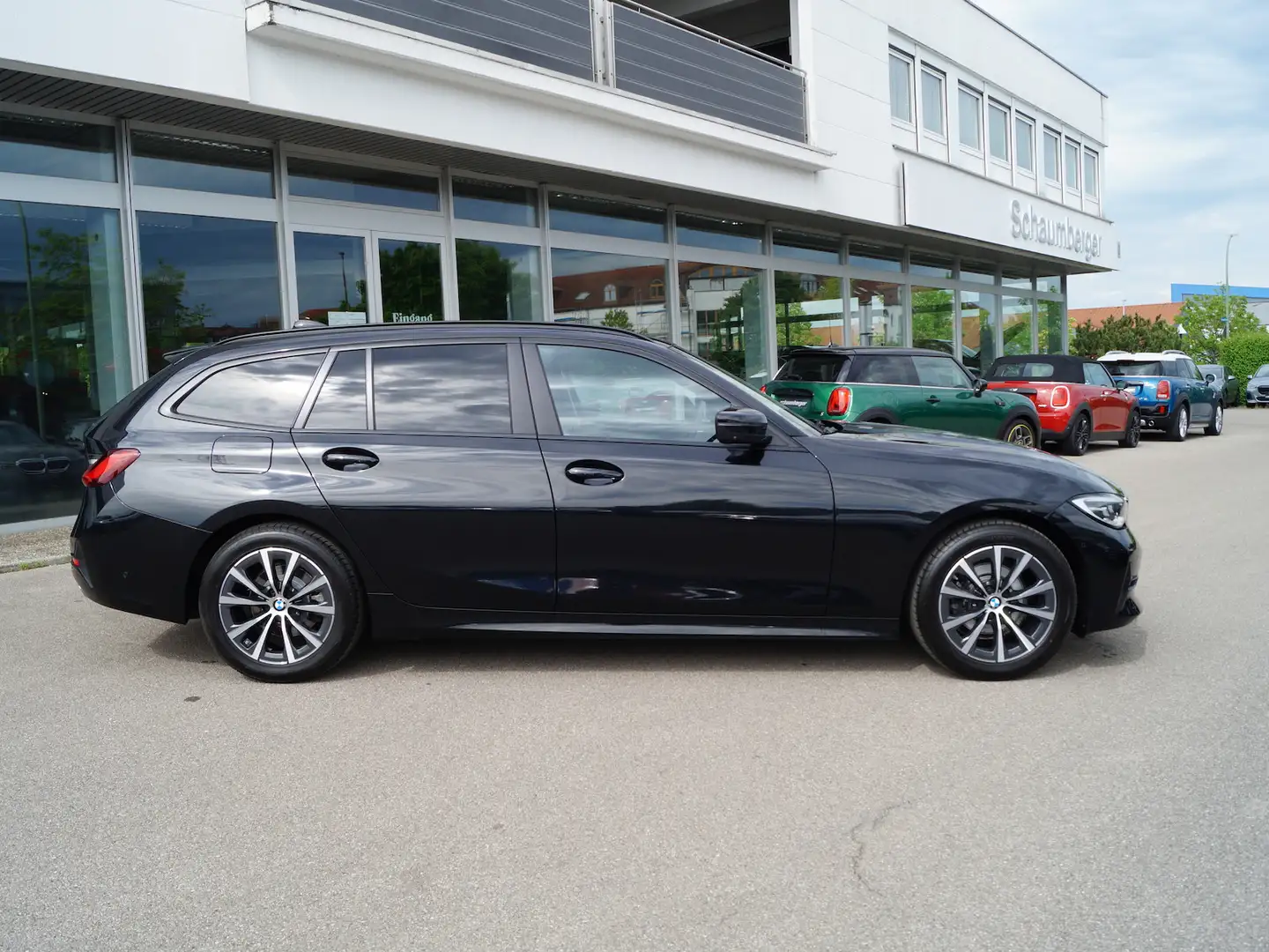BMW 318 318d Aut. Tou. * Navi * LED erw.* BREMSEN NEU * Nero - 2
