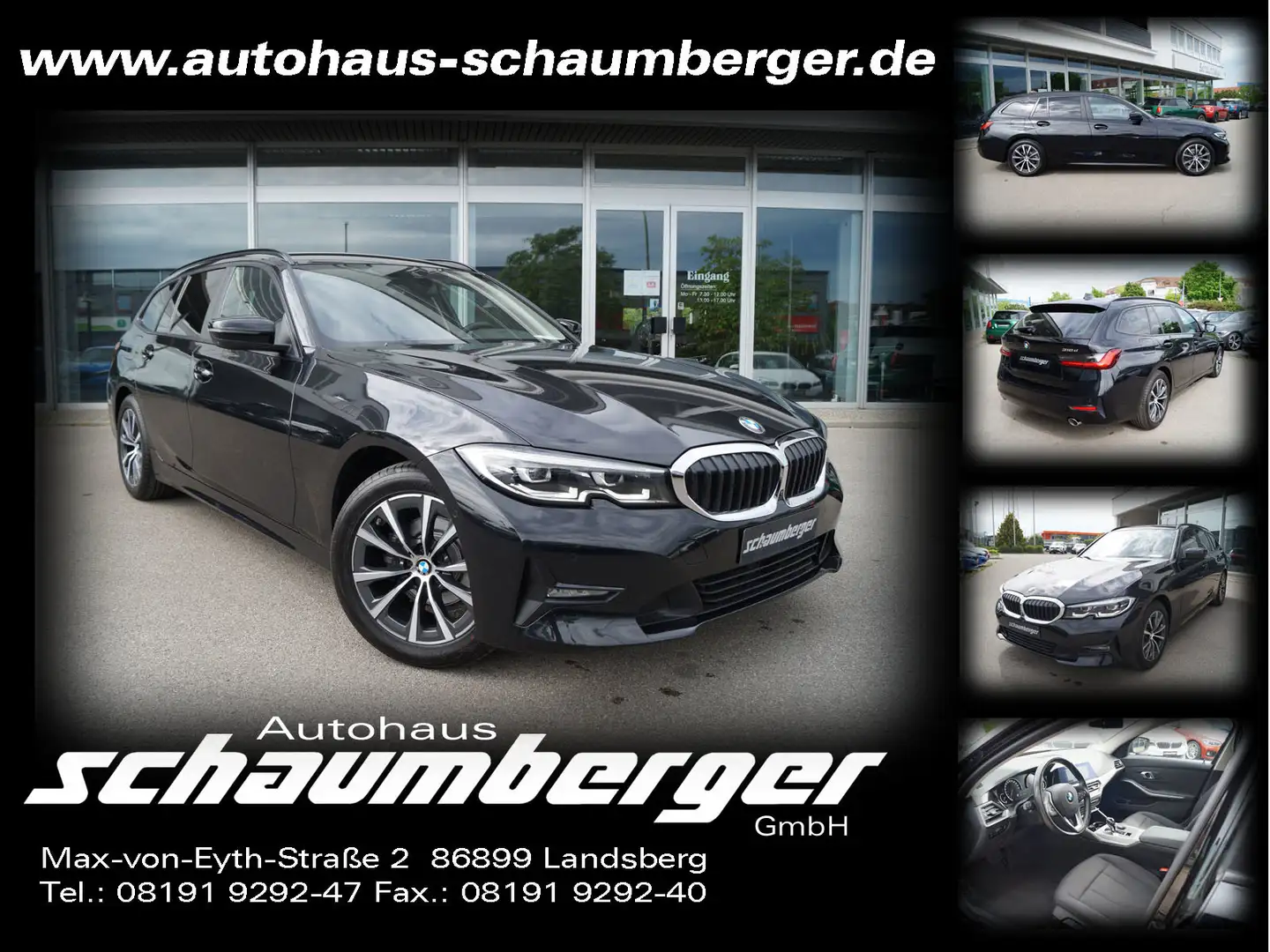 BMW 318 318d Aut. Tou. * Navi * LED erw.* BREMSEN NEU * Nero - 1