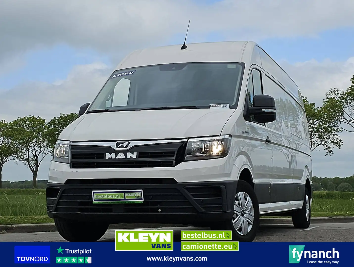 MAN TGE 3.140 ac automaat EURO6 Blanc - 1