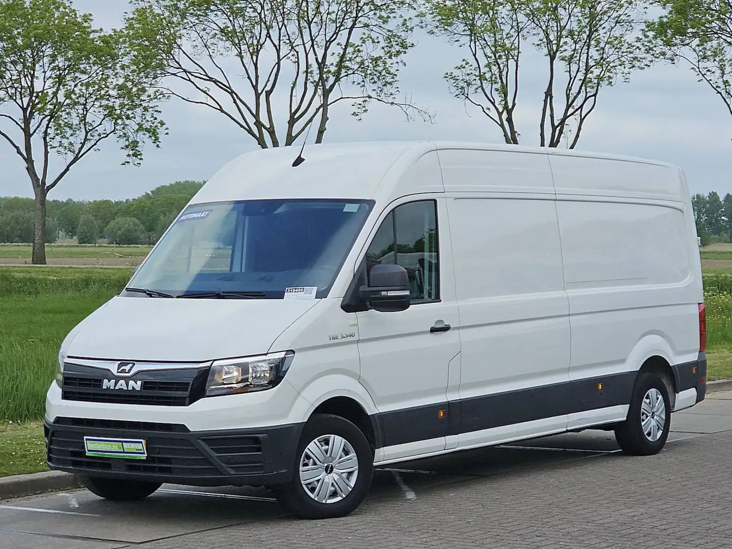 MAN TGE 3.140 ac automaat EURO6 Blanc - 2