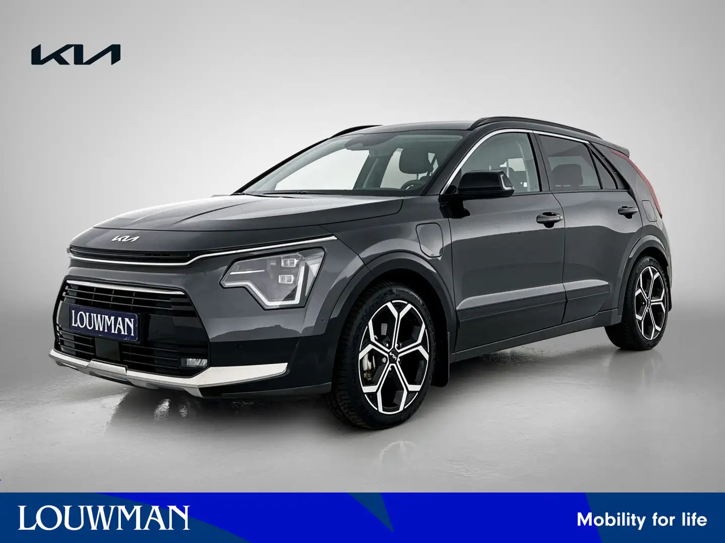 Kia Niro 1.6 GDi PHEV DynamicPlus+ Line | 18'' LM velgen | Zwart - 1