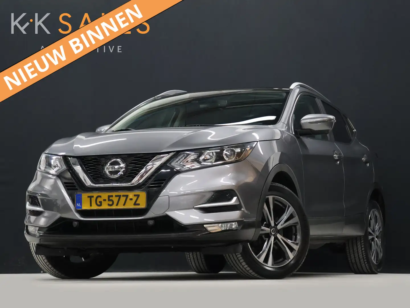 Nissan Qashqai 1.2 N-Connecta *WEEKAANBIEDING* [360 CAMERA, PANOR Grigio - 1