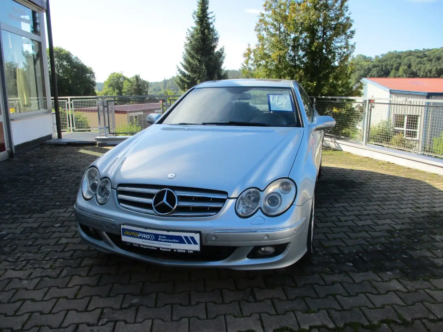Mercedes-Benz CLK 350 Coupe Elegance+Bi-Xenon+TOP-gepflegt!+SD Silber - 1