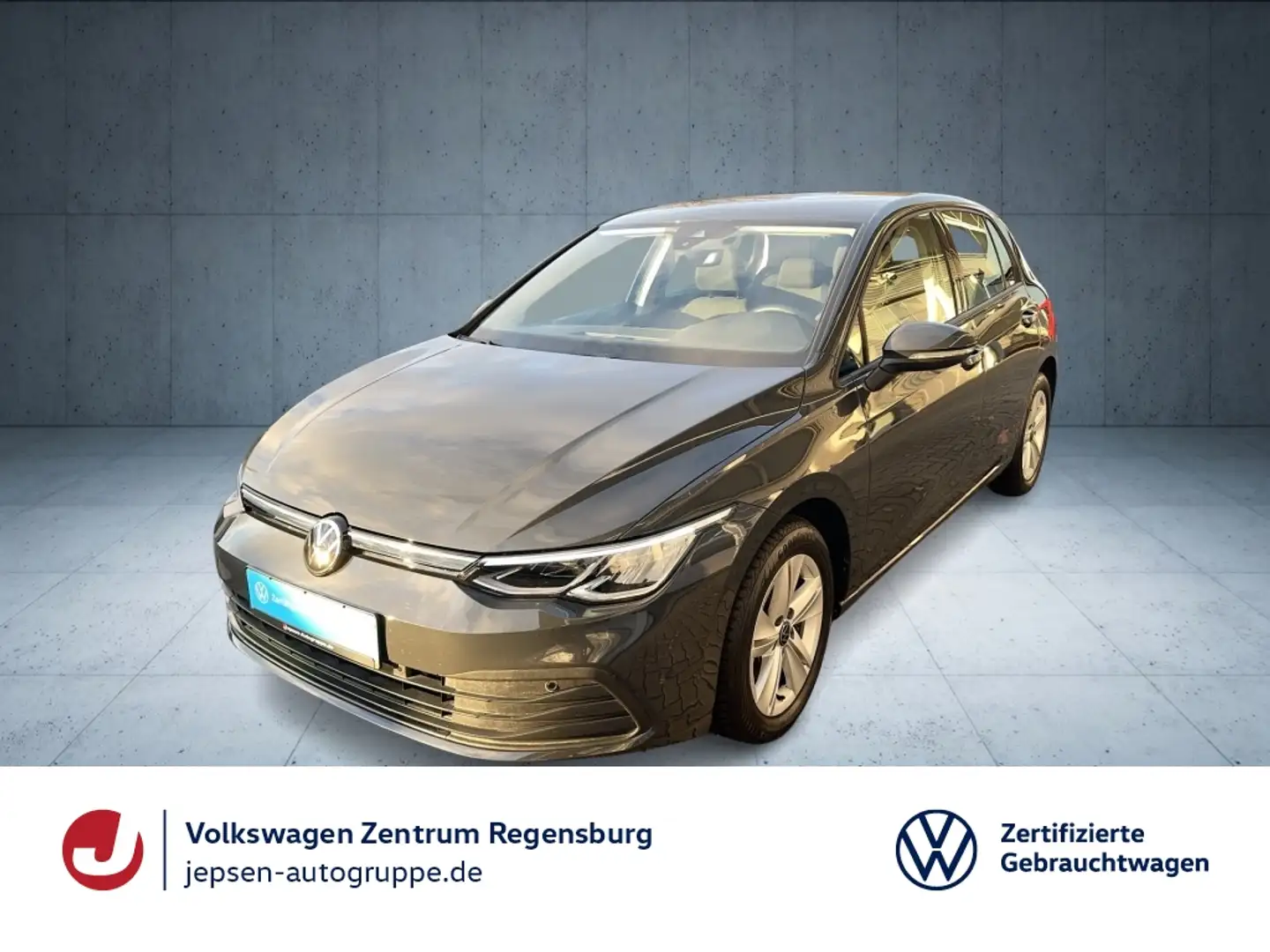 Volkswagen Golf Life 1.0 TSI DSG KlimaA LED LM PDC SHZ Grau - 1