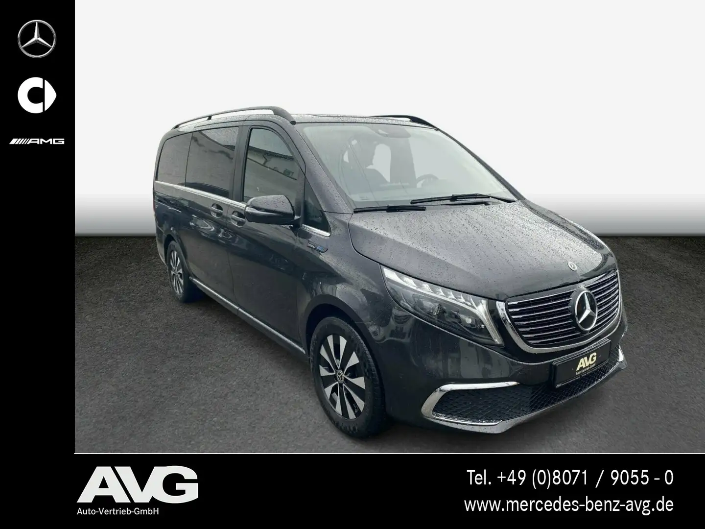 Mercedes-Benz EQV 300 EQV 300 AVANTGARDE Lang LED Navi MBUX Distronic BC Grau - 2