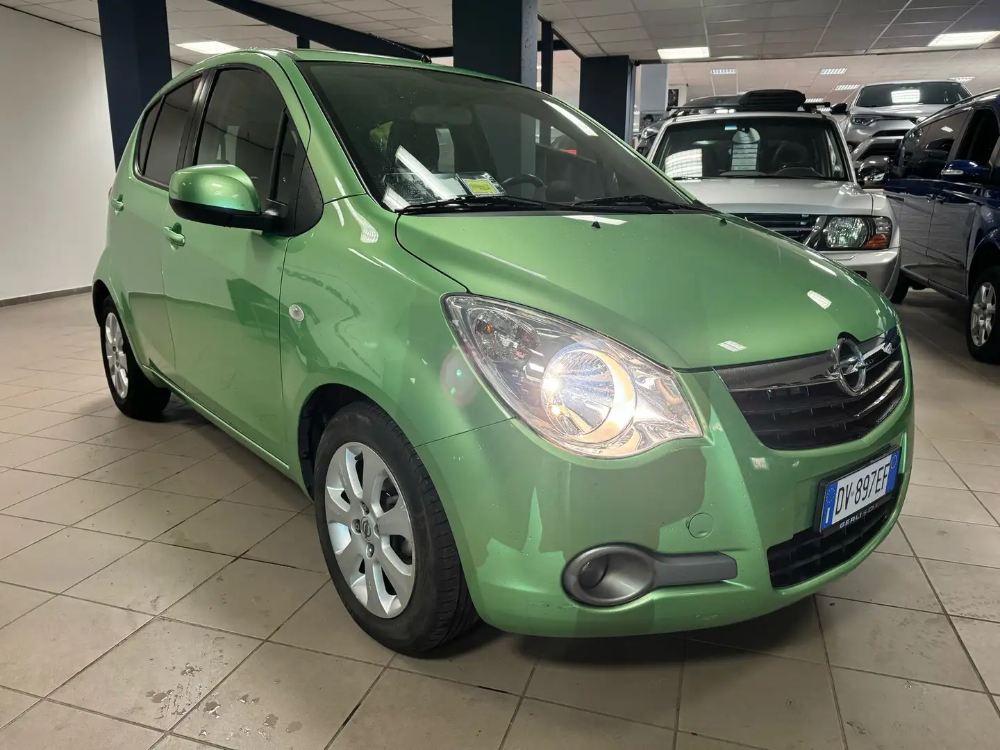 Opel Agila Agila 1.2 16v Enjoy 86cv Verde - 1