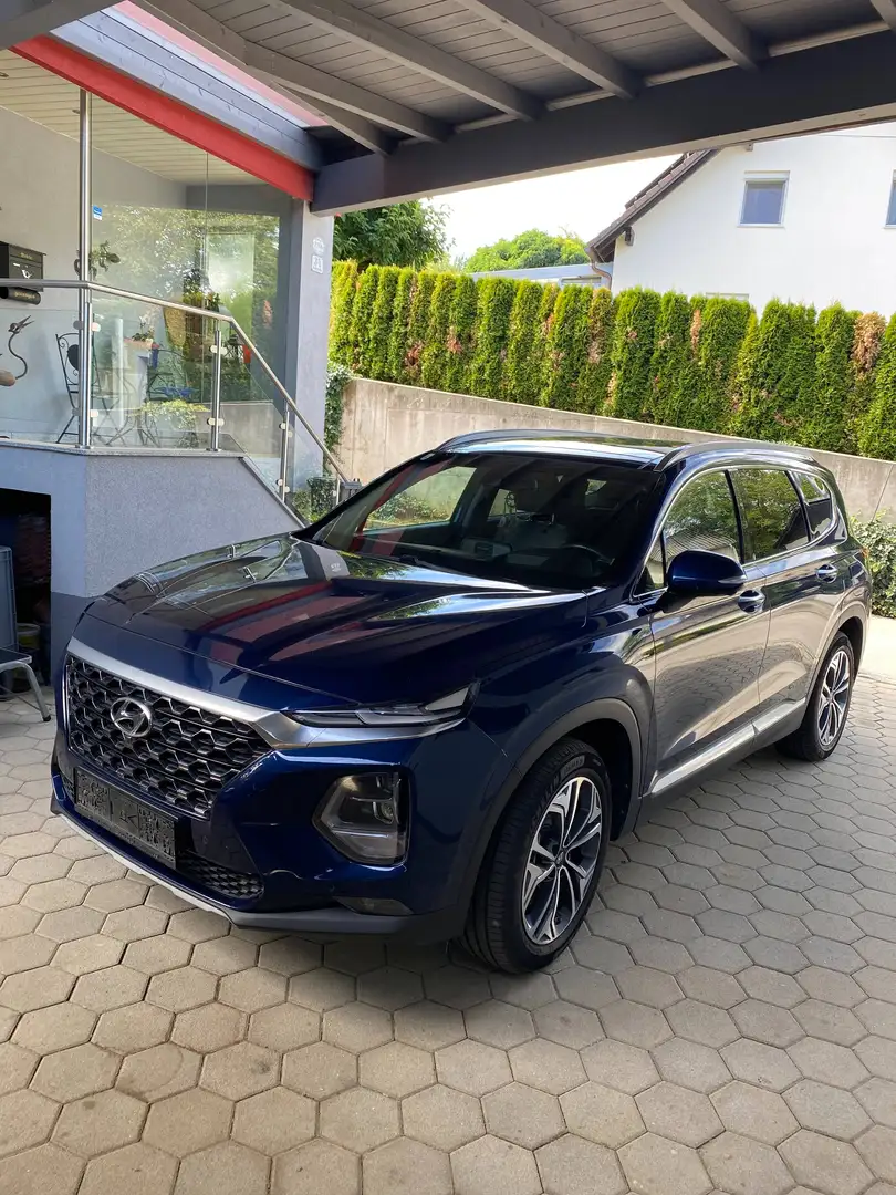 Hyundai SANTA FE Santa Fe 2,2 CRDi 4WD Level 6 Aut. Level 6 Blau - 1