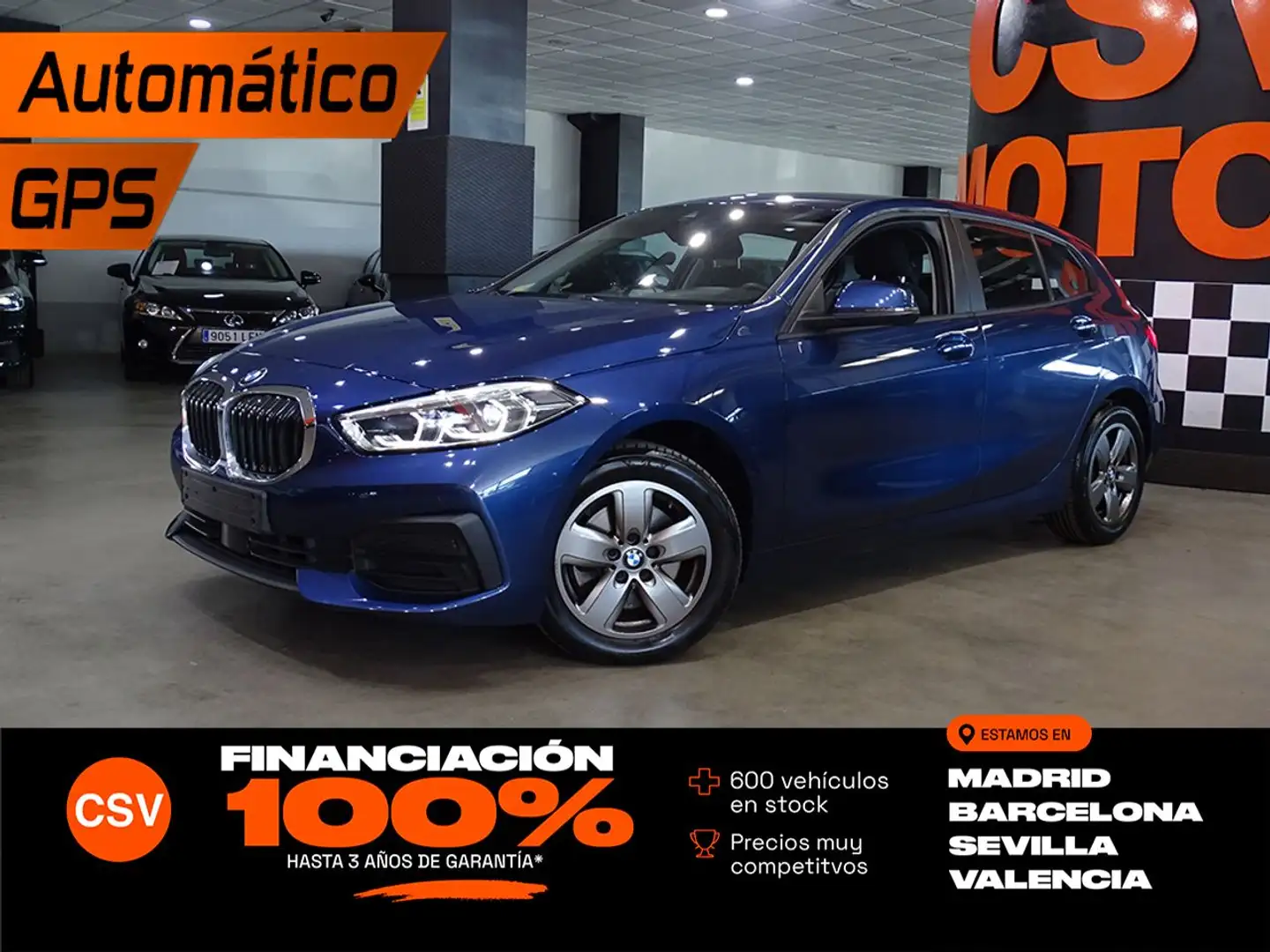 BMW 118 118iA Azul - 1