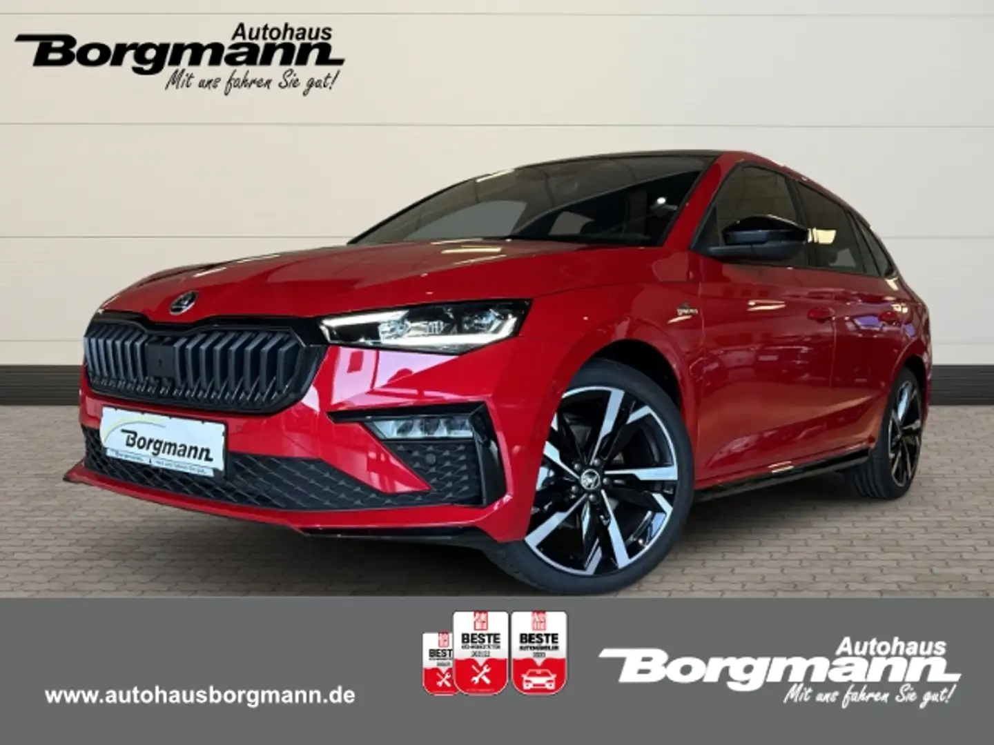 Skoda Scala Monte Carlo 1,5l TSI DSG Sportpaket El. Panodach N Rouge - 1