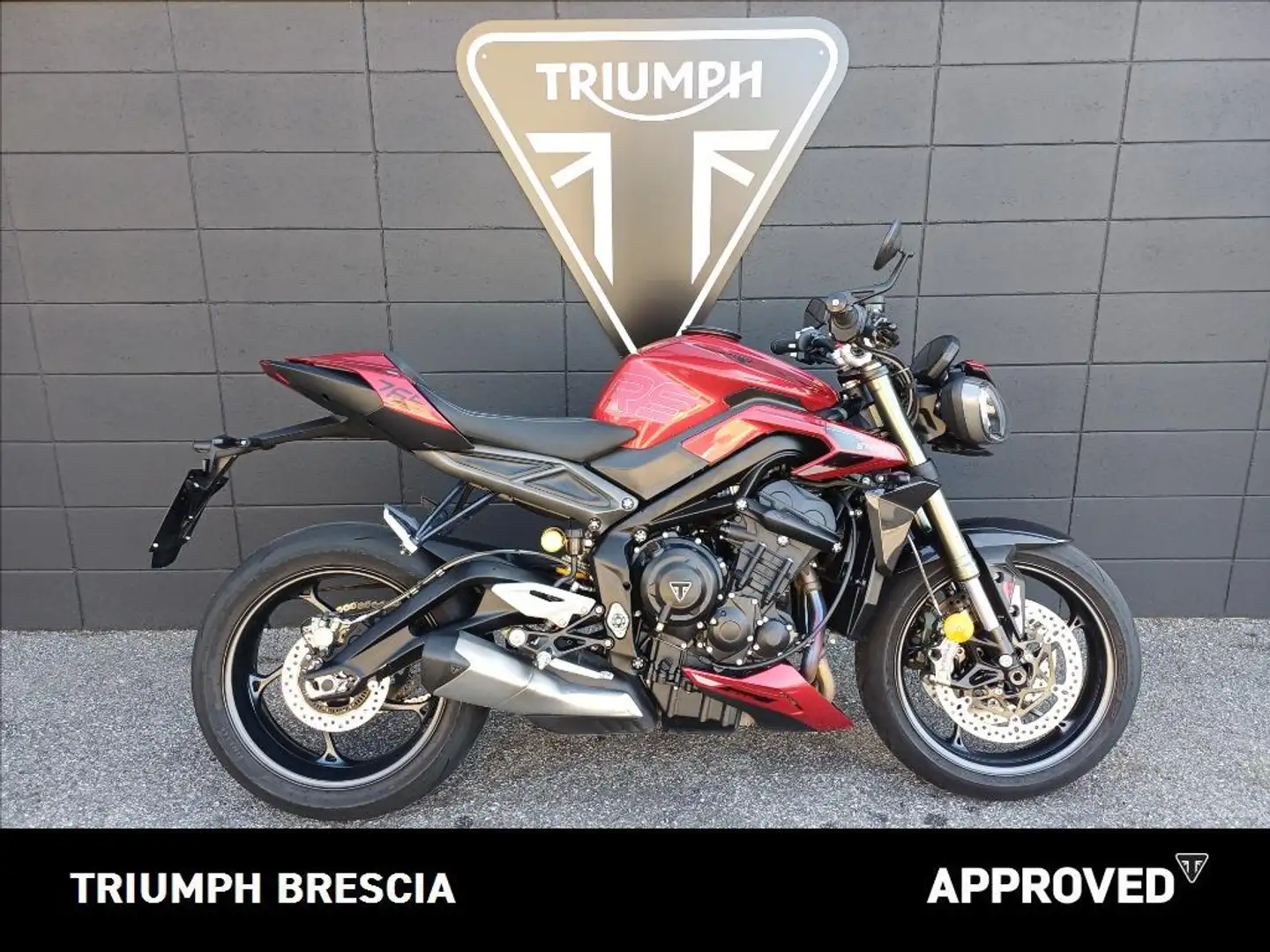 Triumph Street Triple 765 RS Rosso - 1