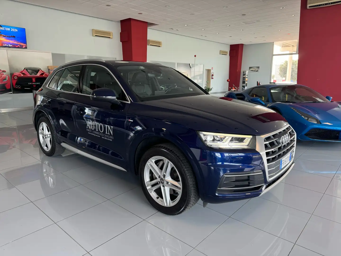 Audi Q5 40 2.0 tdi S line Plus quattro 190cv s-tronic ITA Blu/Azzurro - 1