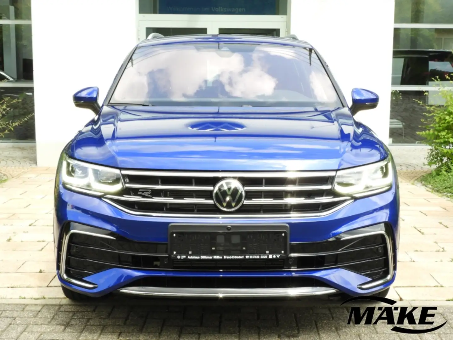Volkswagen Tiguan R-Line 2.0 TDI DSG 4motion AHV NAV IQ.L 19'' RFK Blau - 2