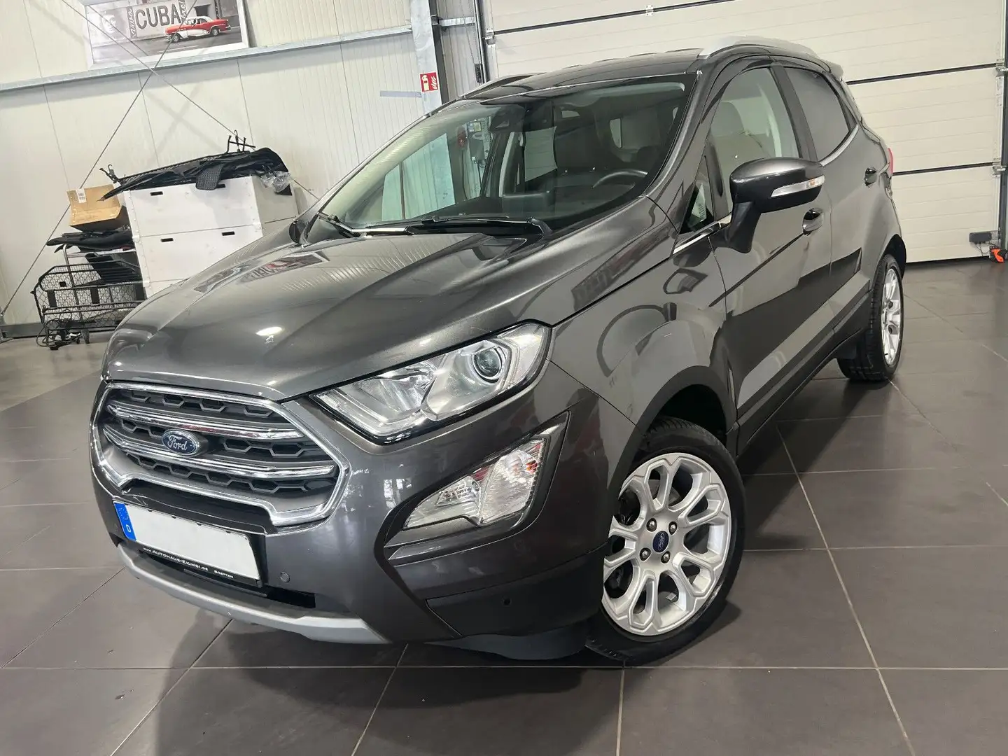 Ford EcoSport 1.0 **Navi*Kamera*Klima*SHZ*PDC*Temp** Grau - 1