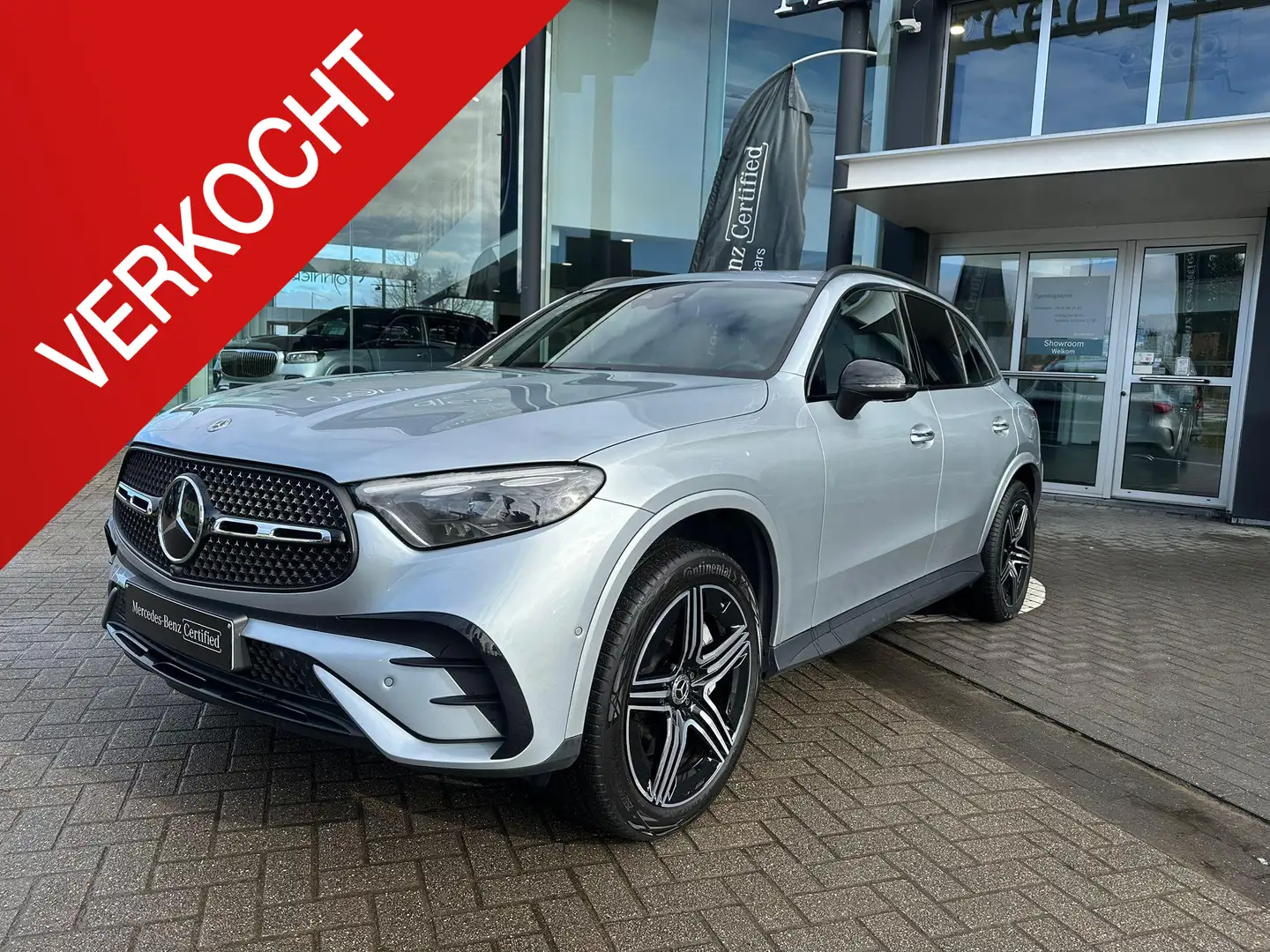 Mercedes-Benz GLC 300 GLC de 4MATIC AMG Line Silber - 1