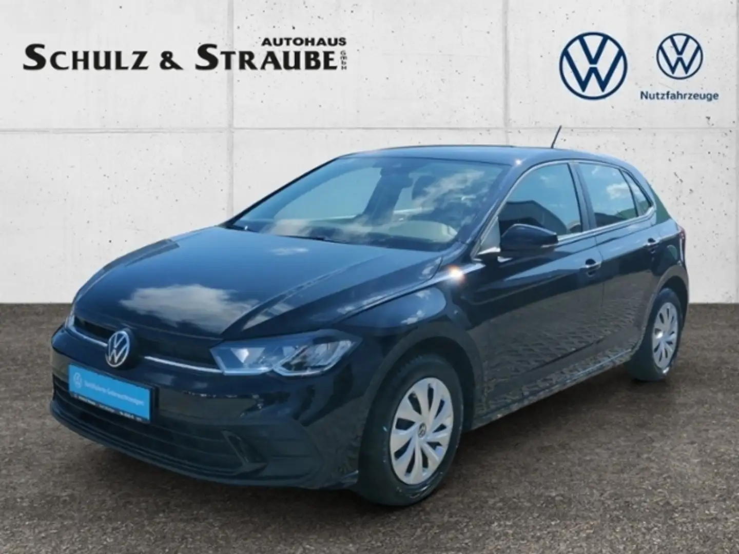 Volkswagen Polo 1.0 (EURO 6d) Basis KLIMA LED Schwarz - 1