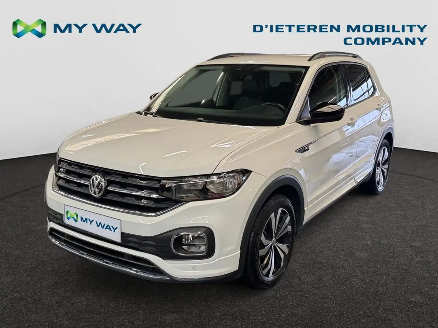 Volkswagen T-Cross T-Cross R-line 1.0 TSI 85 kW (115 ch) 7 vitesses D Blanc - 1