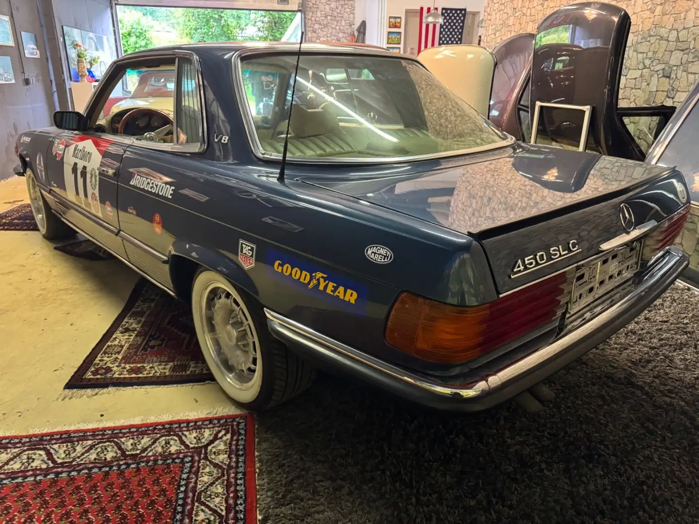 Mercedes-Benz 350 SLC V8/OLDTIMER/AUTOMATIK/TOP ZUSTAND/ Azul - 2