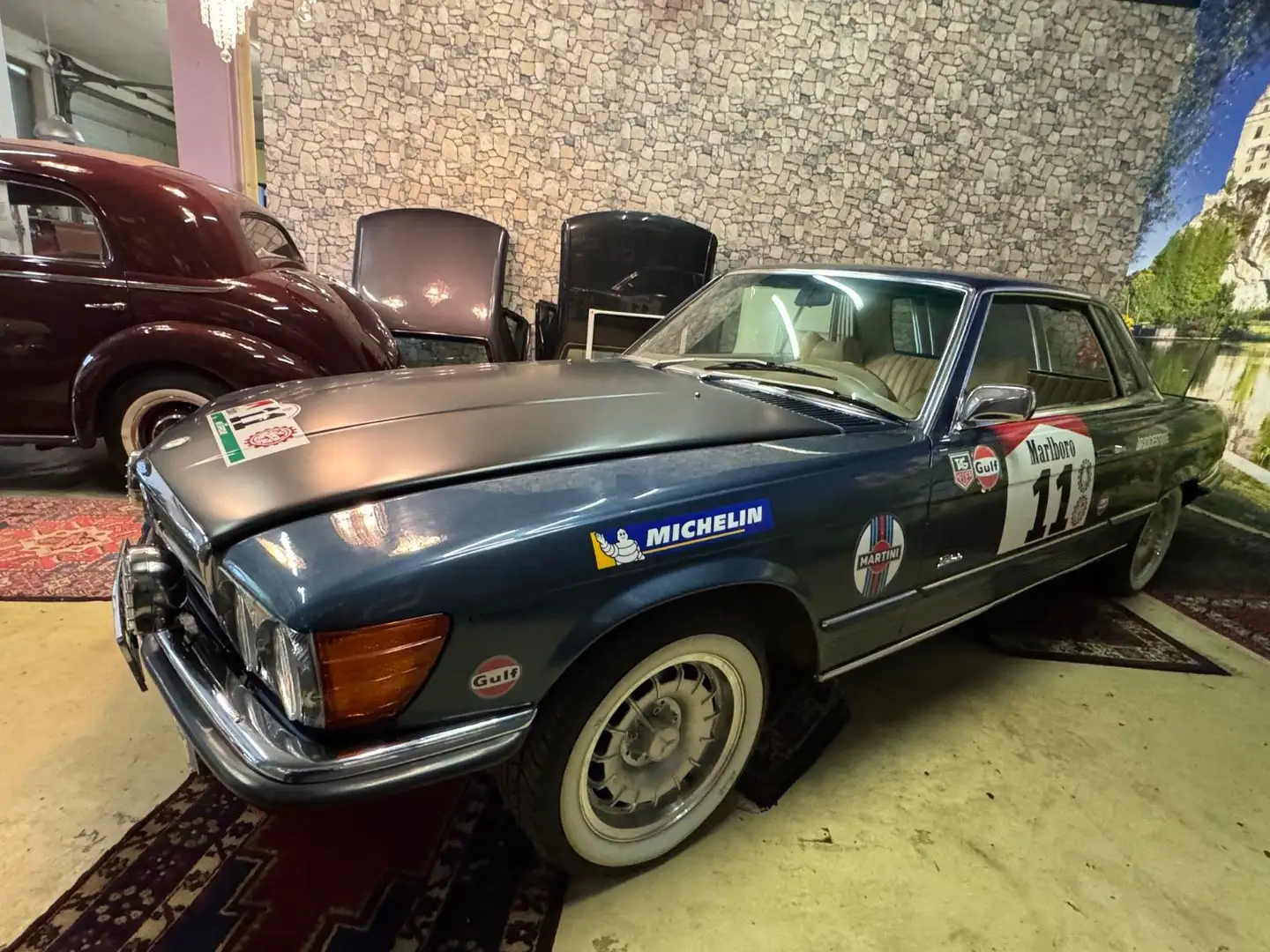 Mercedes-Benz 350 SLC V8/OLDTIMER/AUTOMATIK/TOP ZUSTAND/ Azul - 1