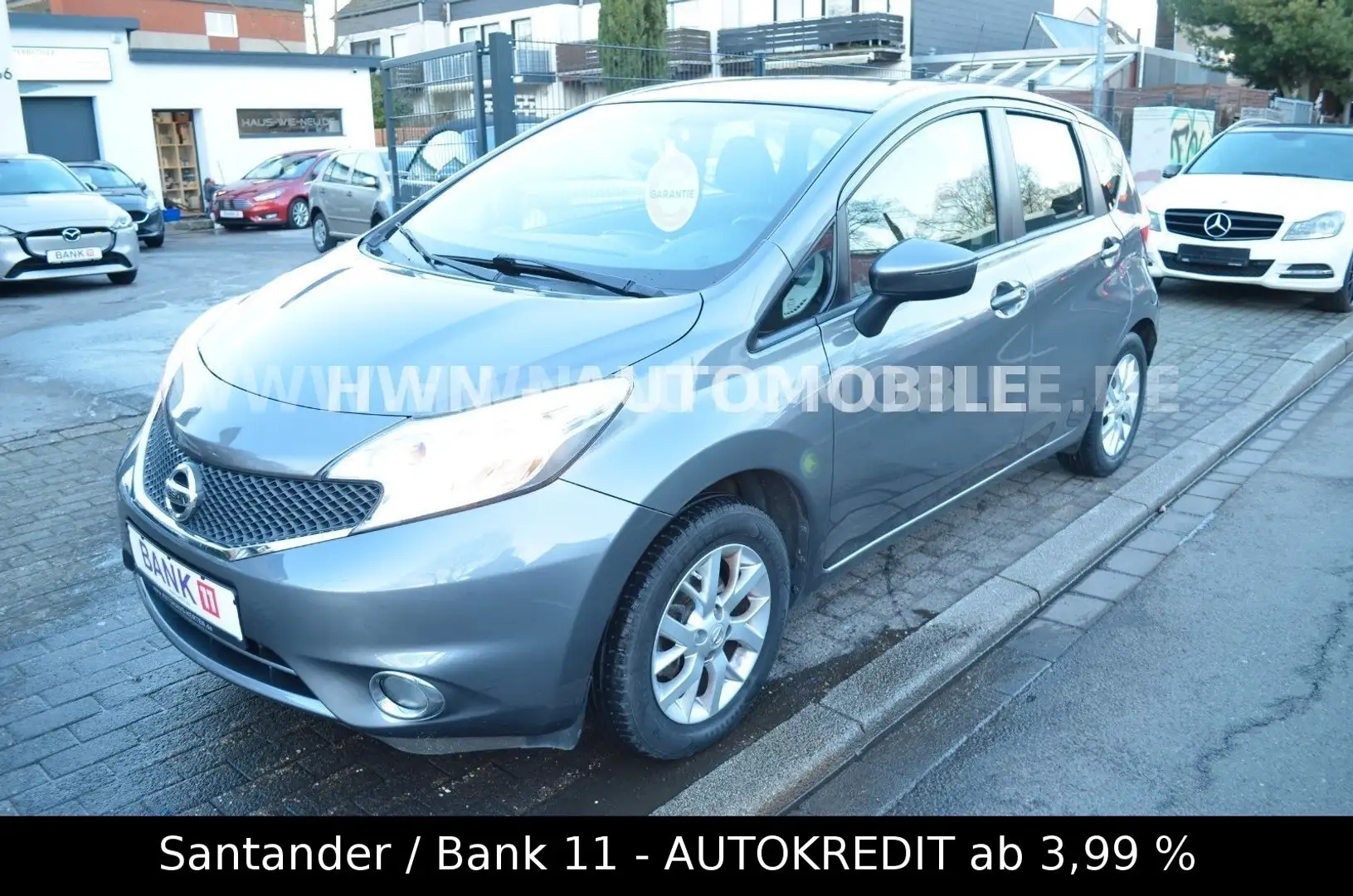 Nissan Note Acenta * KLIMA * AHK * ECO * 2.HAND * ALU * Grijs - 2