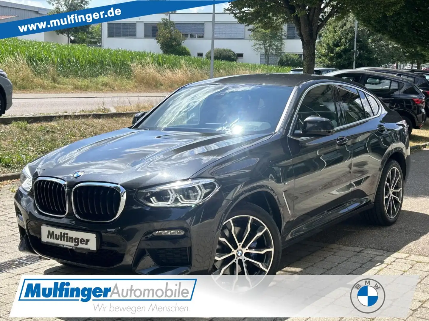 BMW X4 x30d M Sport SurView ACC HUD LiveProf.AHK 20" Grau - 1