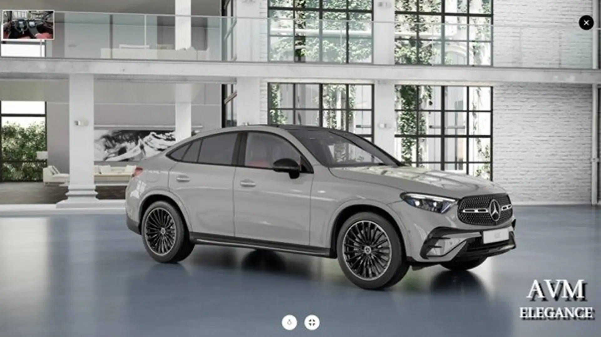 Mercedes-Benz GLC 300 de 4MATIC Coupé | AIRMATIC | PANO | AHK | HUD | Grau - 2