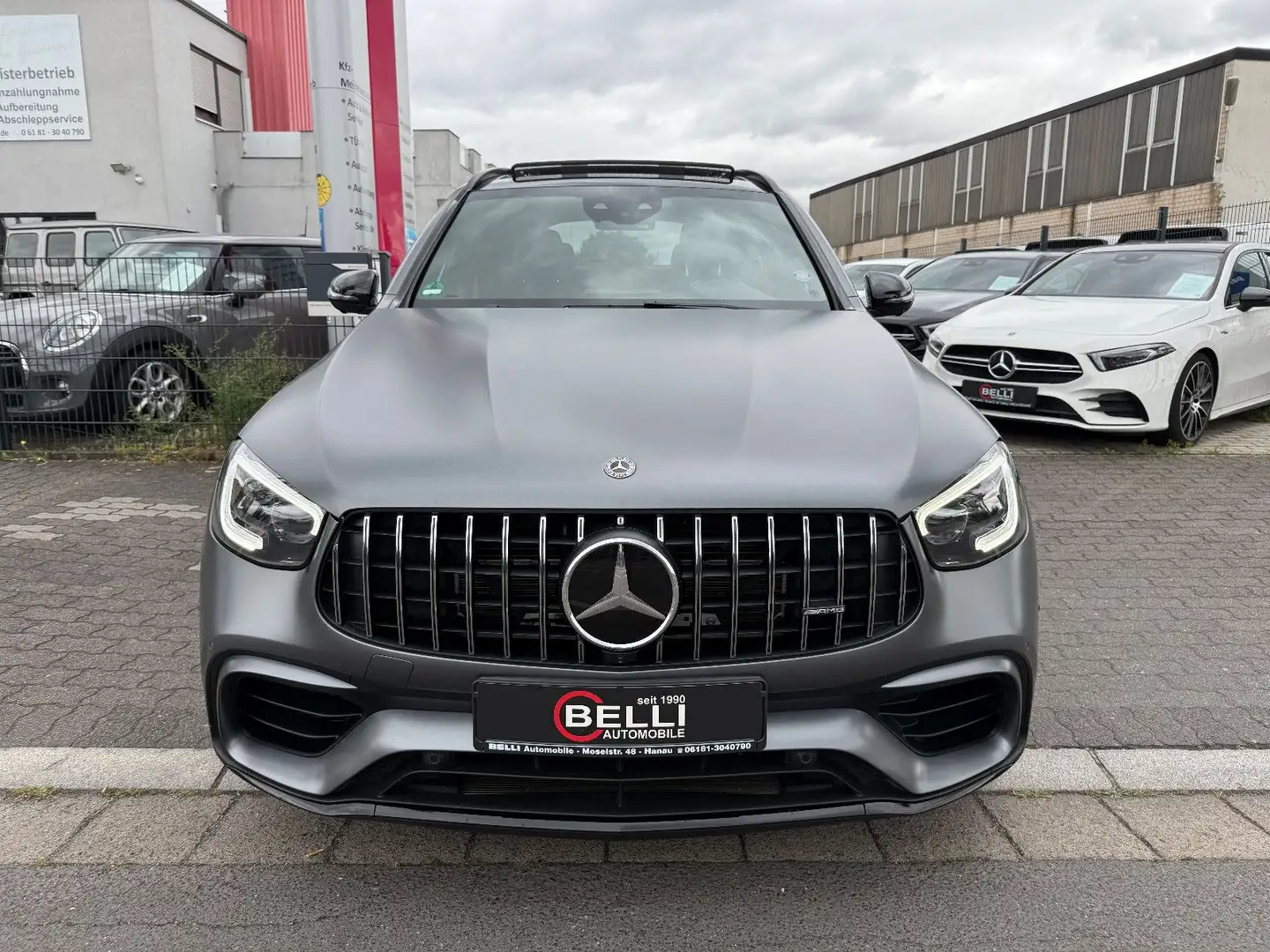 Mercedes-Benz GLC 63 AMG GLC63S AMG Magno Pano HUD Burmester FINANZIERUNG Gris - 2