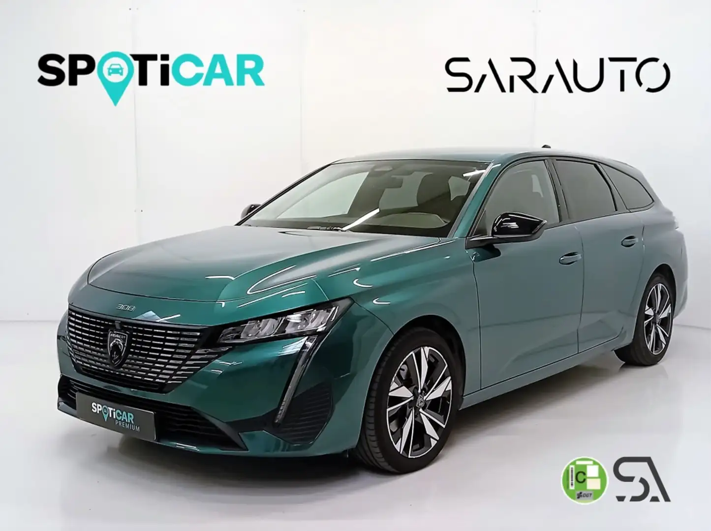 Peugeot 308 SW 1.2 PureTech S&S Style 130 Зелёный - 1