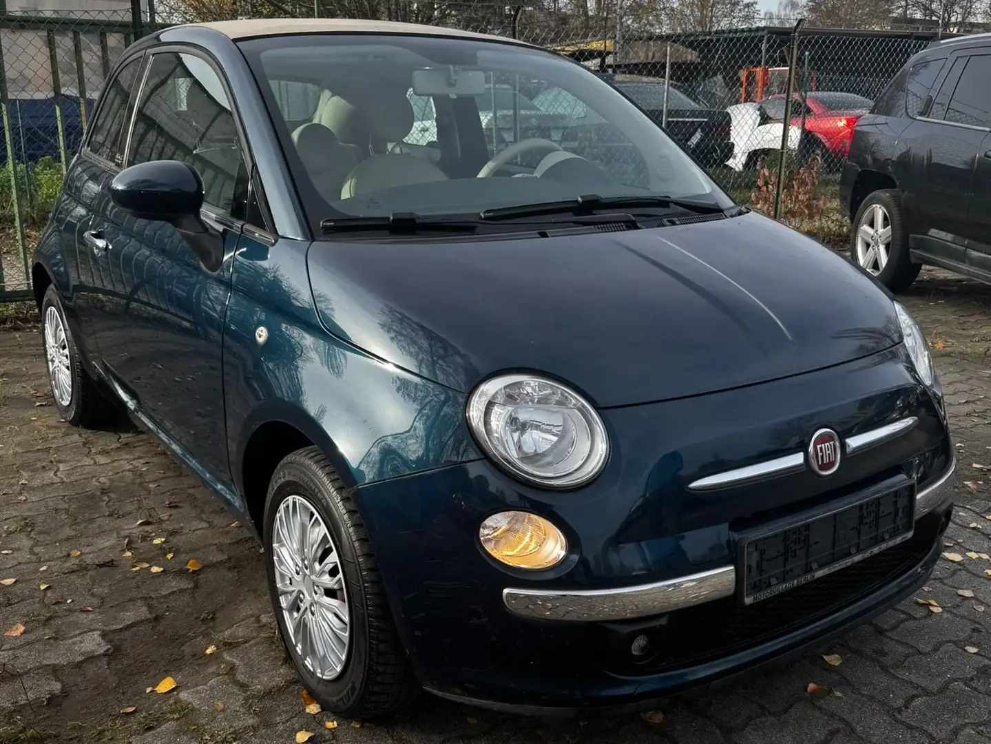 Fiat 500C 500 C 500 C 1.2 Lounge Blau - 1