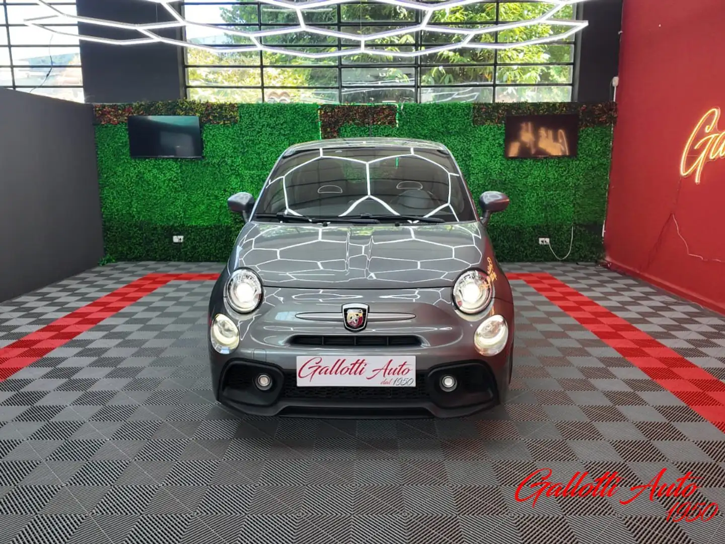 Abarth 595 1.4 Turbo T-Jet 145 CV-FRIZIONE NUOVA Gris - 2