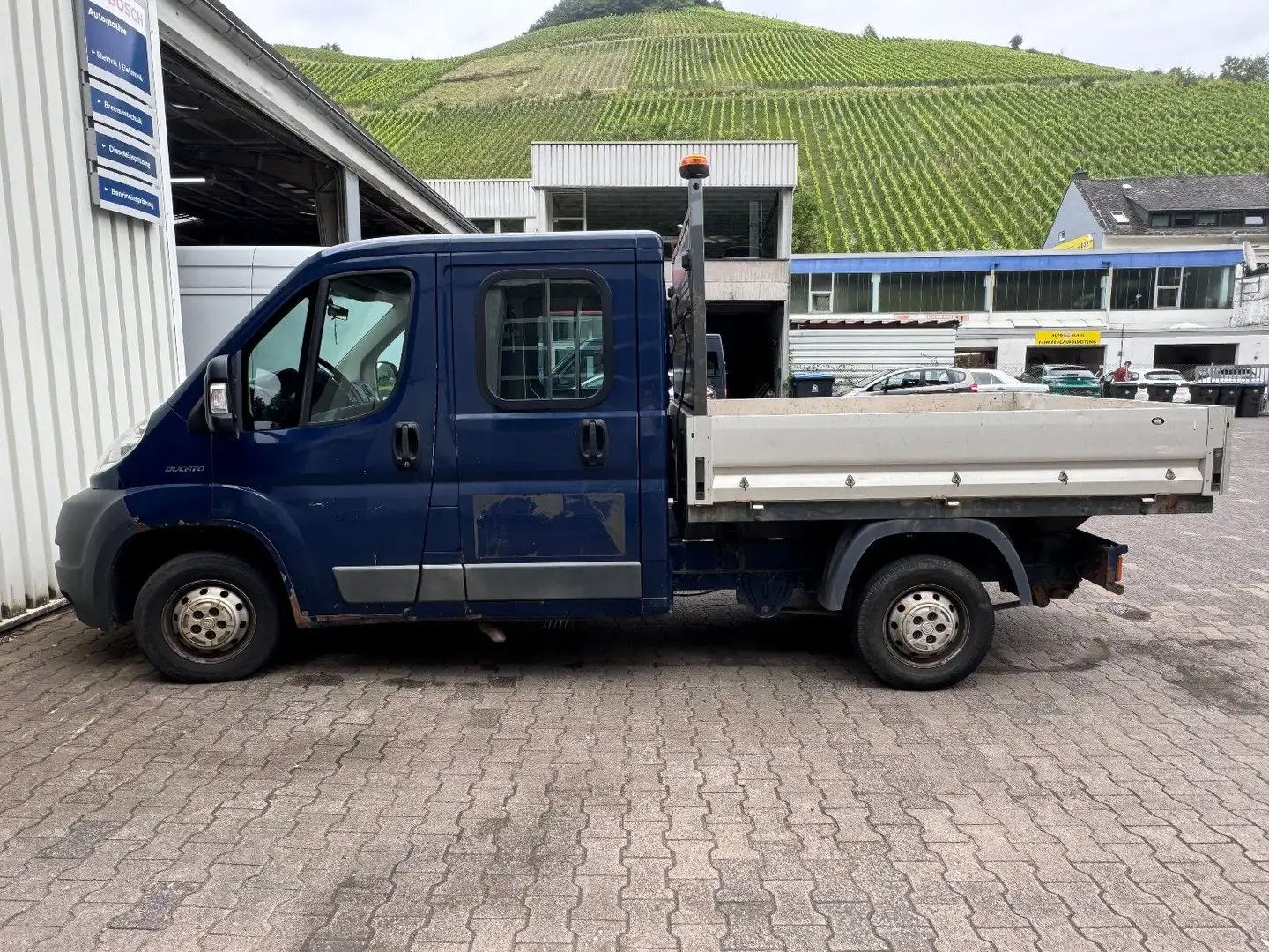 Fiat Ducato Pritsche Doka. 33 115 Blau - 1