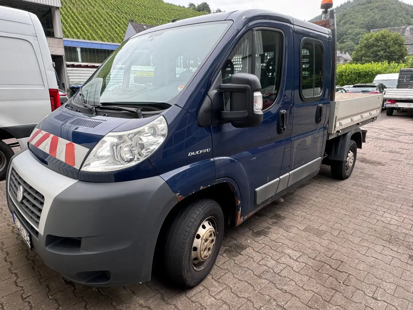 Fiat Ducato Pritsche Doka. 33 115 Blau - 2