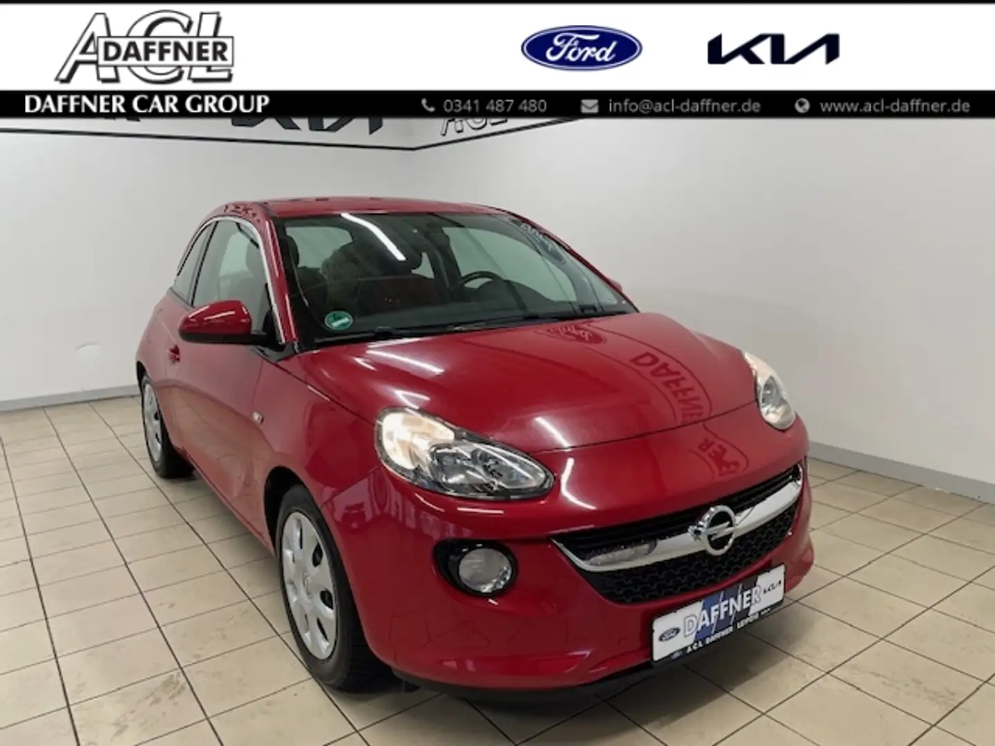 Opel Adam Jam Temp Berganfahrass. Speedlimiter Alu Klima BT Rot - 1
