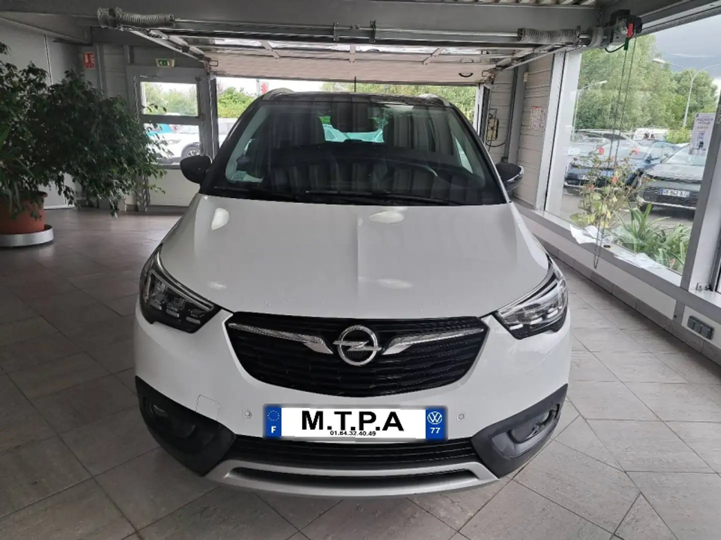 Opel Crossland X 1.2 Turbo 130ch Ultimate BVA Euro 6d-T Blanc - 2