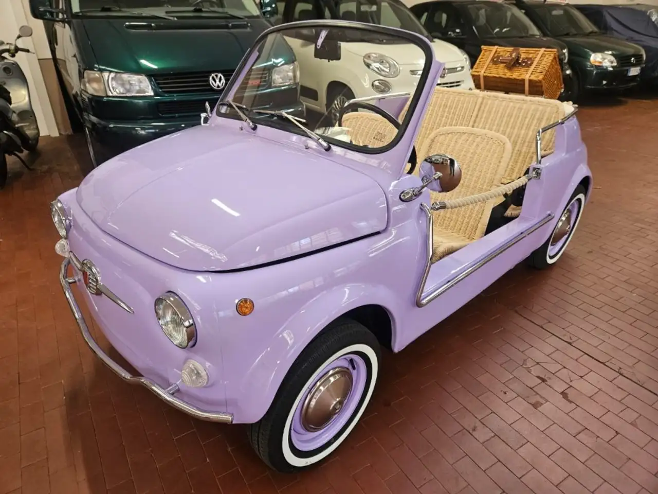Fiat 500 SPIAGGINA JOLLY omologata APERTA, foto 4