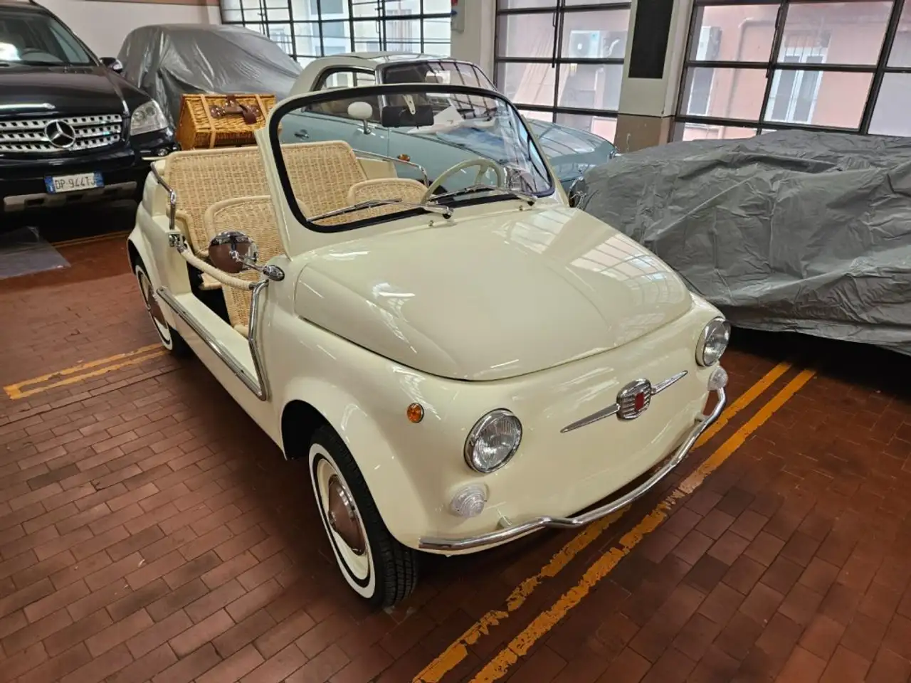 Fiat 500 SPIAGGINA JOLLY omologata APERTA, foto 9