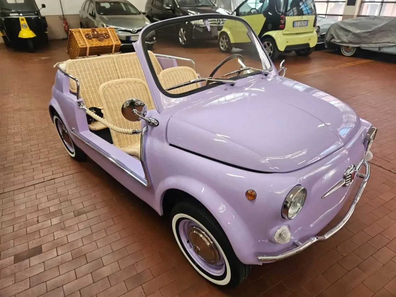 Fiat 500 SPIAGGINA JOLLY omologata APERTA, foto 12