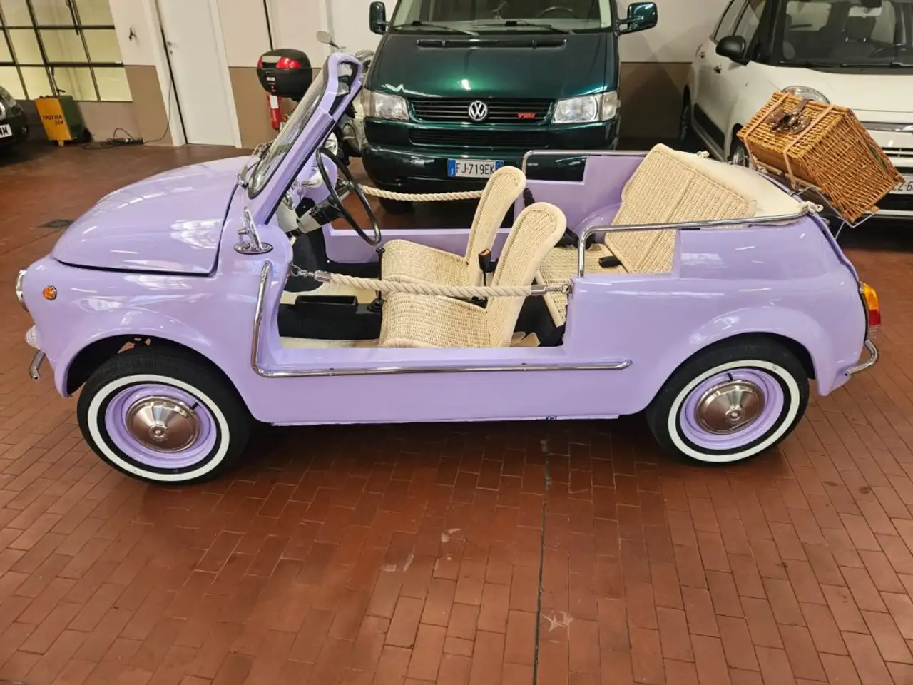 Fiat 500 SPIAGGINA JOLLY omologata APERTA, foto 11