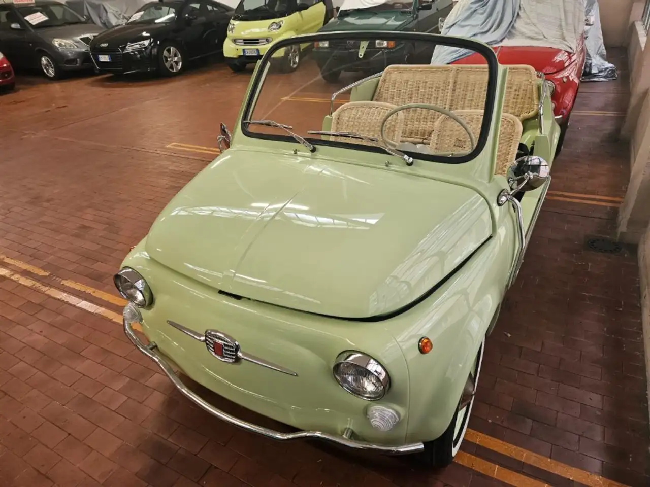 Fiat 500 SPIAGGINA JOLLY omologata APERTA, foto 8