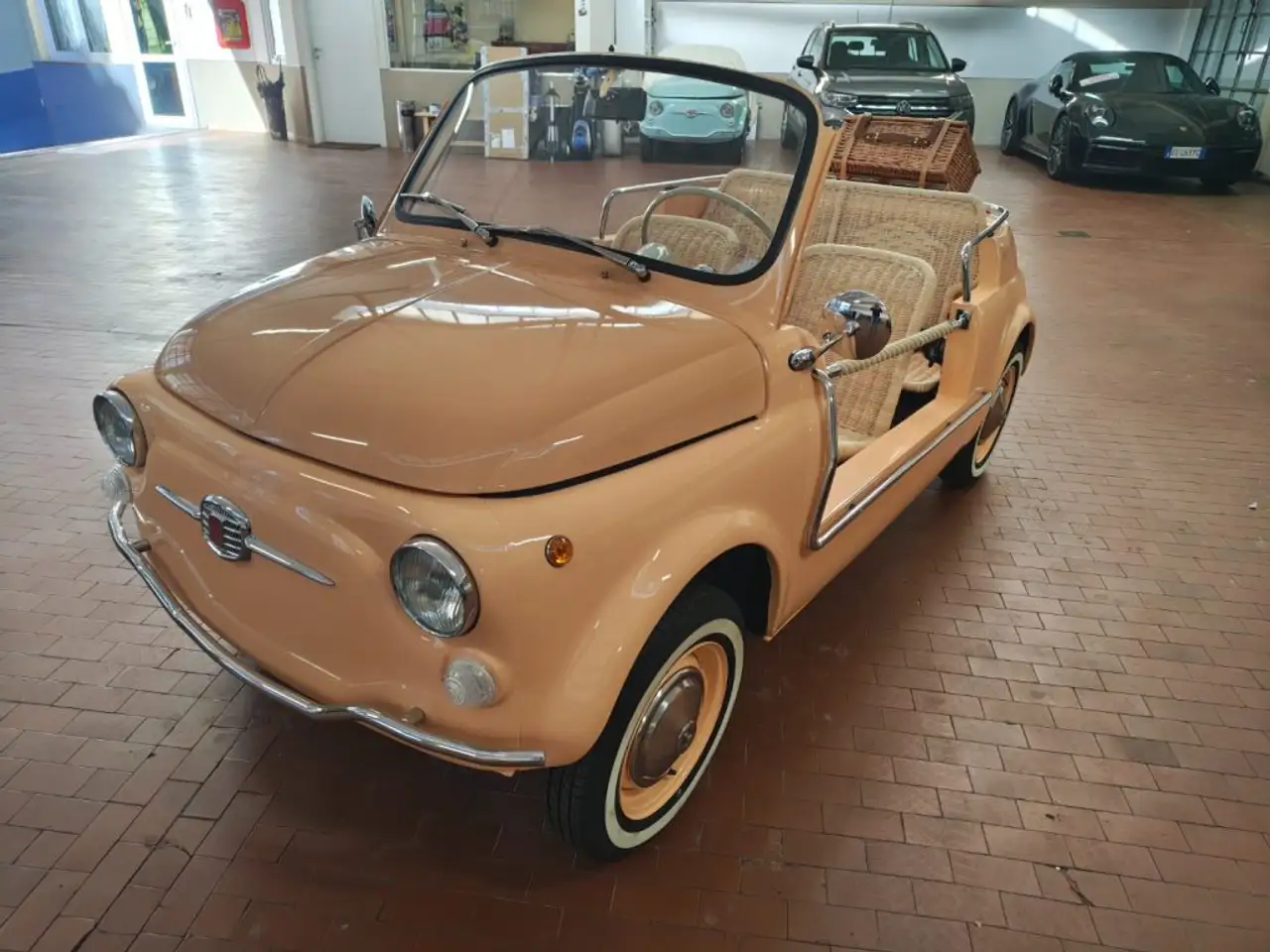 Fiat 500 SPIAGGINA JOLLY omologata APERTA, foto 5