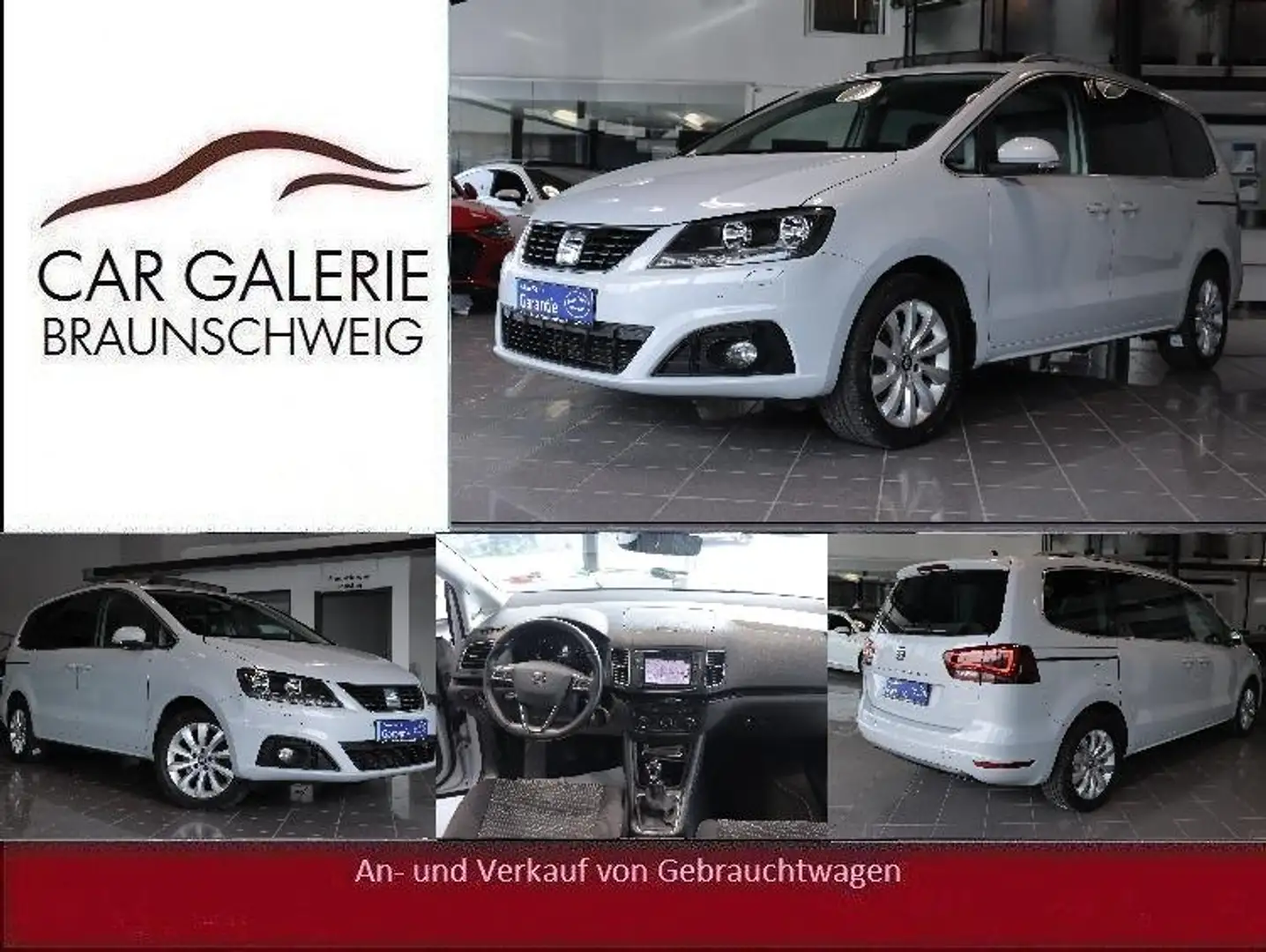 SEAT Alhambra 2.0 TDI Style Android*PANORAMA*KAMERA* Stříbrná - 1