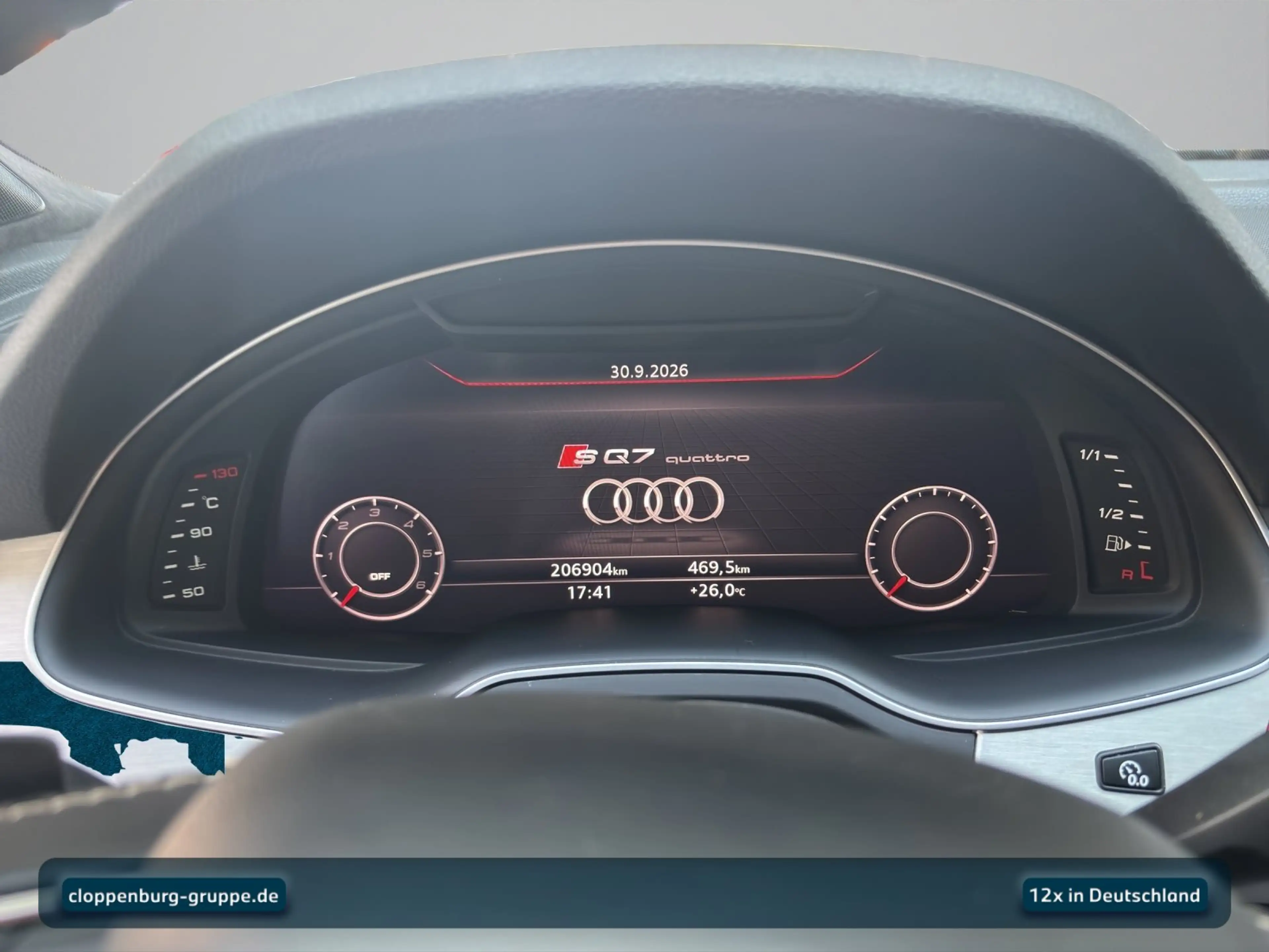 Audi SQ7 4.0 TDI quattro Head-Up+AHK+StHz+Navi+Kamera — photo 14