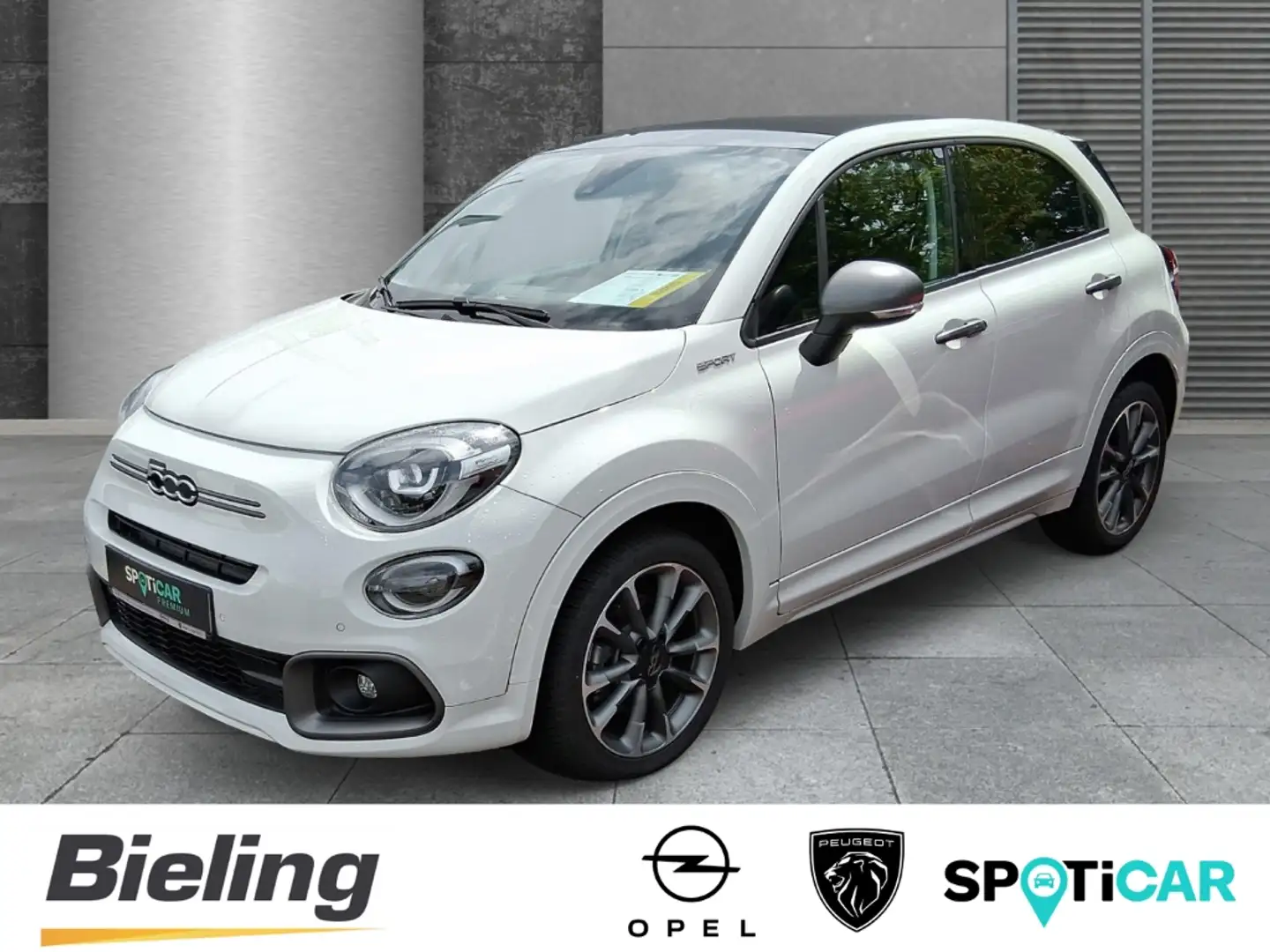 Fiat 500X 1.5l GSE MHEV Dolcevita Sport 7-Gang Doppelkupplun Weiß - 1