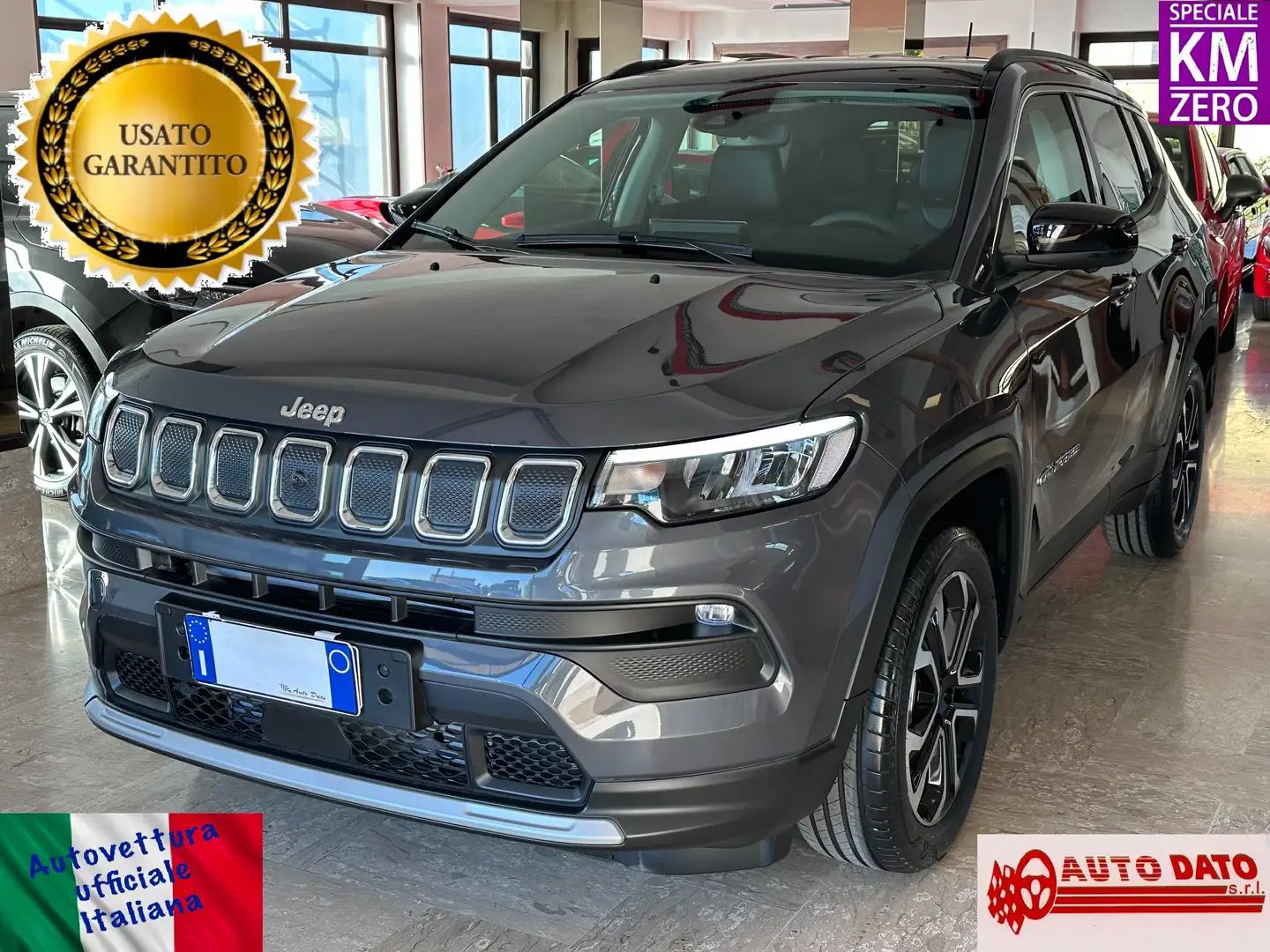 Jeep Compass New 1.6 M.JET 130 cv. LIMITED (KM 0) Grigio - 1