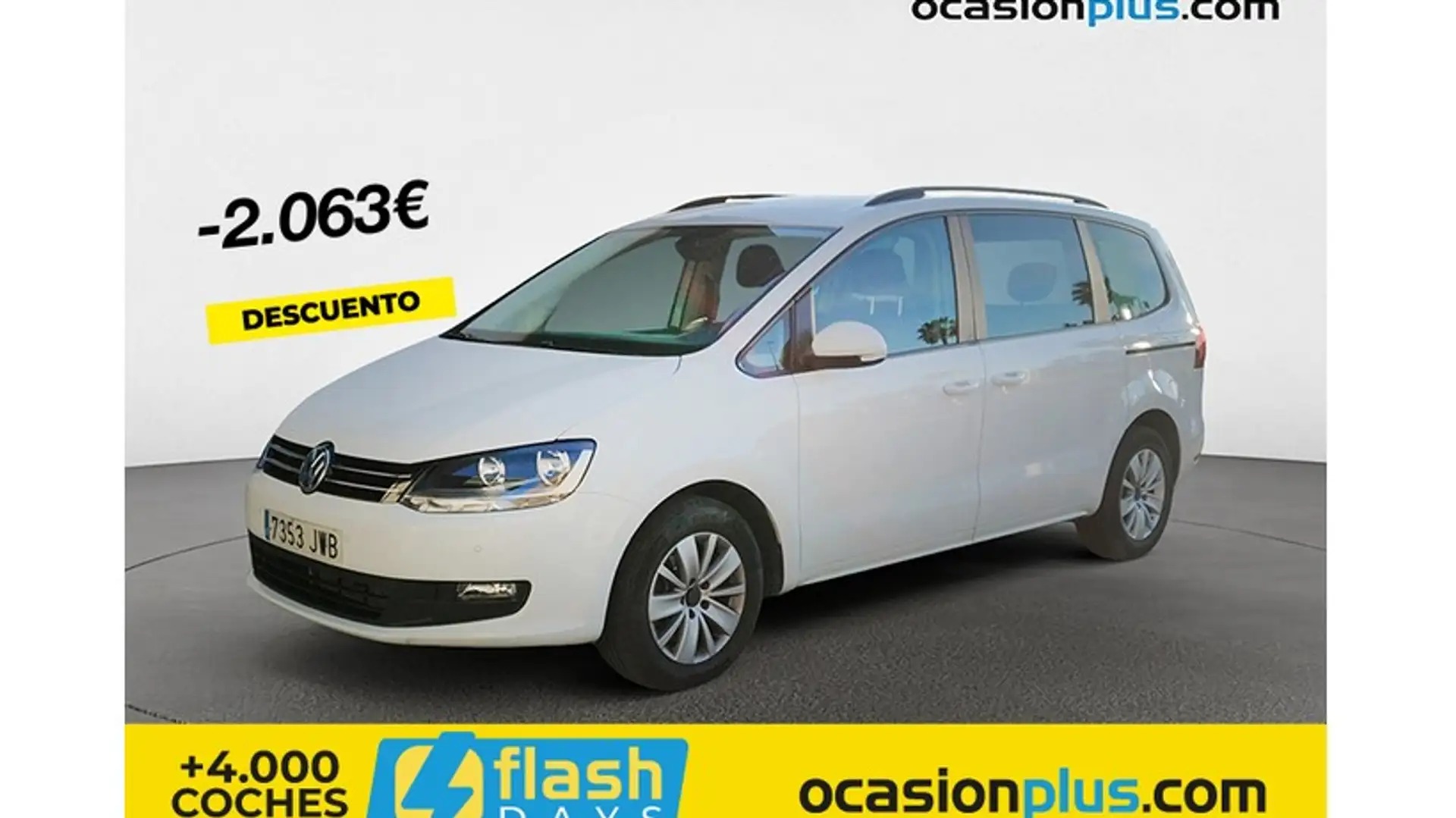 Volkswagen Sharan 2.0TDI Edition DSG 110kW Blanco - 1