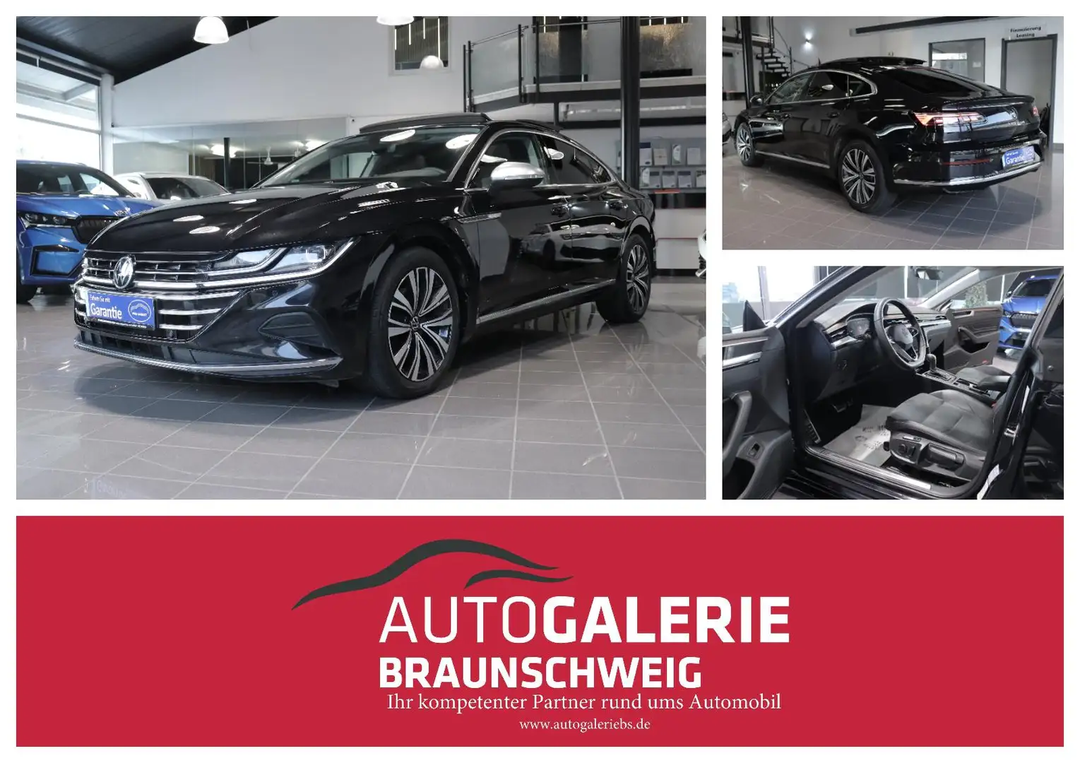 Volkswagen Arteon 2.0 TDI DSG Elegance *PANO*VIRTUAL*MATRIX* Noir - 1