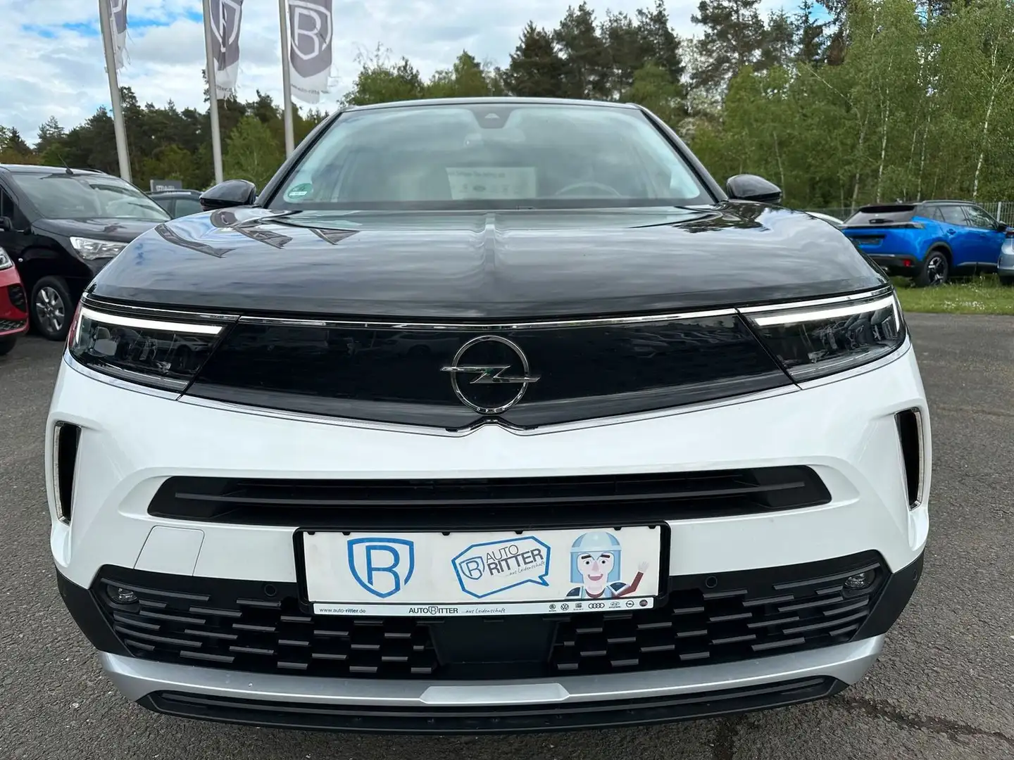 Opel Mokka Elegance 1.2 Turbo Kamera|SHZ|DAB Bianco - 2
