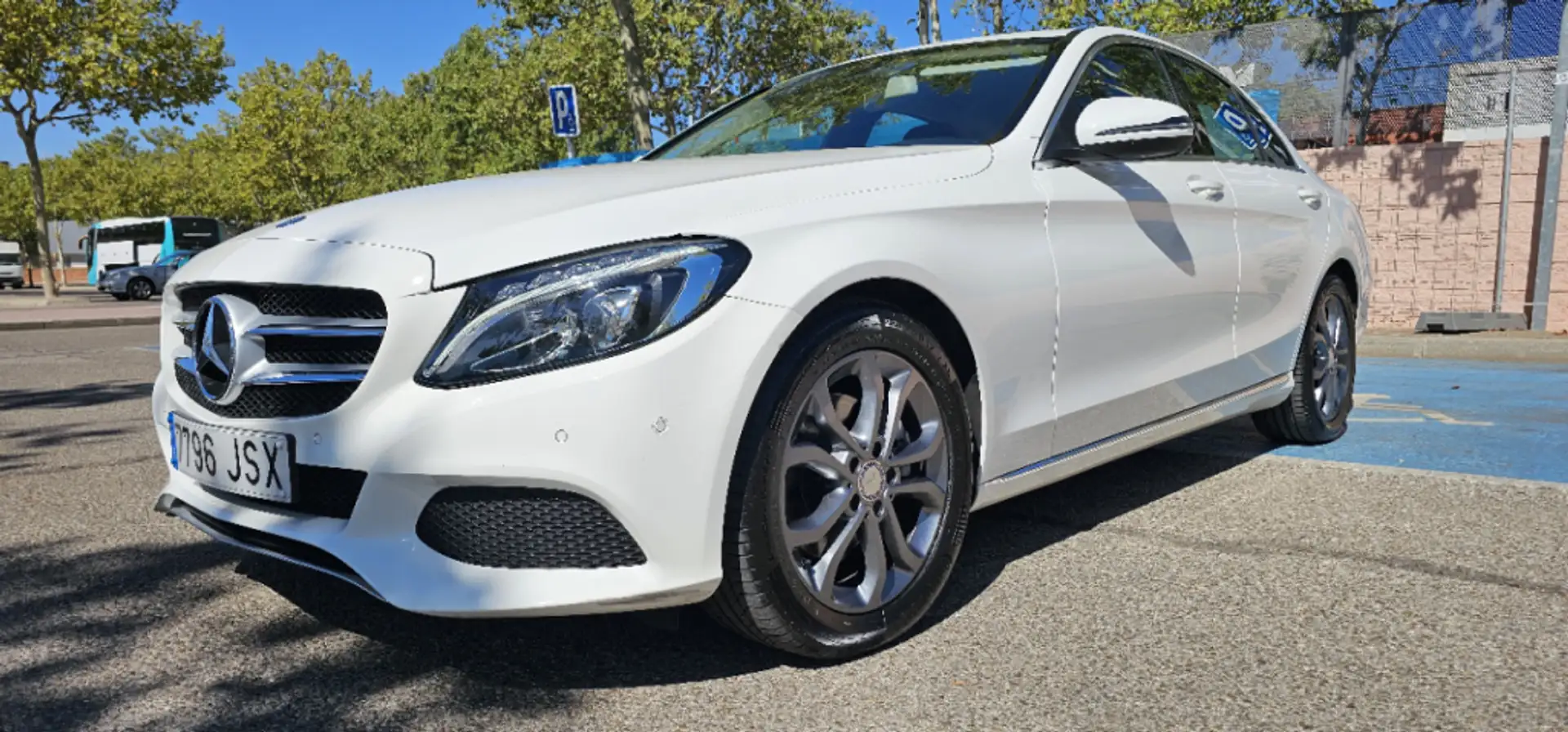 Mercedes-Benz C 220 220BlueTec 7G Plus (4.75) Blanco - 1